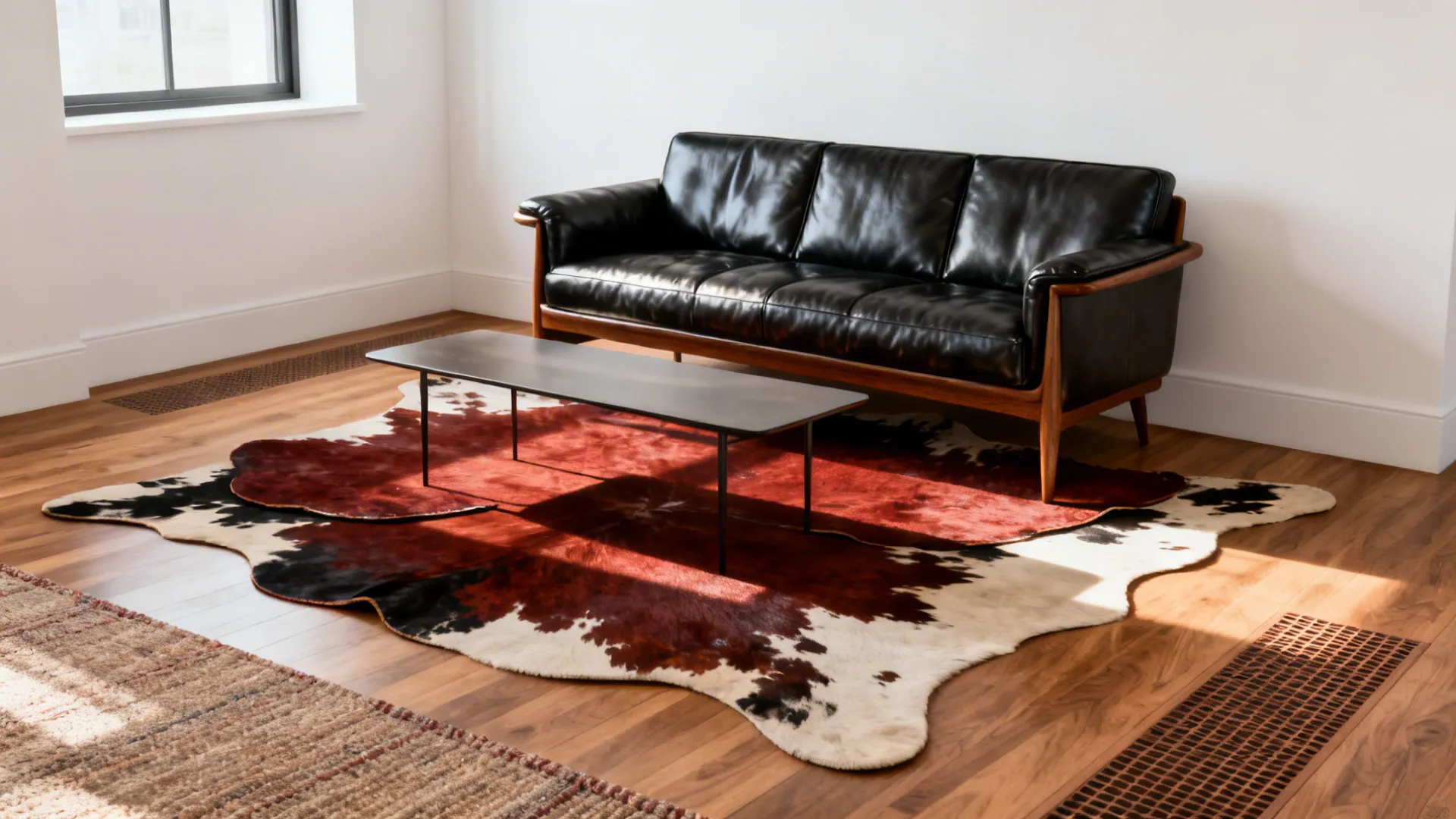 Layered Cowhide Rug Ideas — 5 Ways