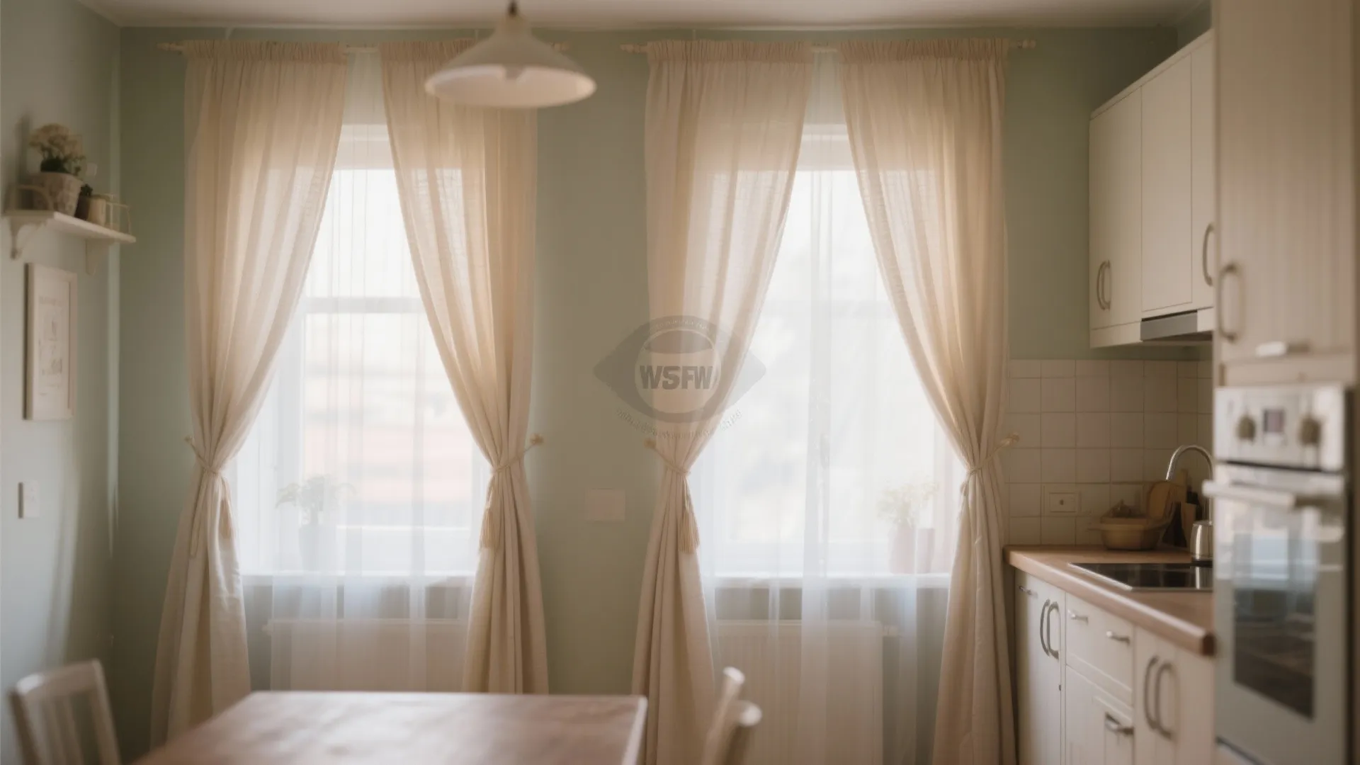 6. Layered Curtains for Depth