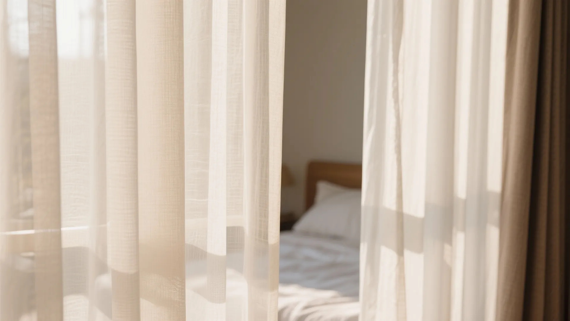 4. Light, Layered Curtains