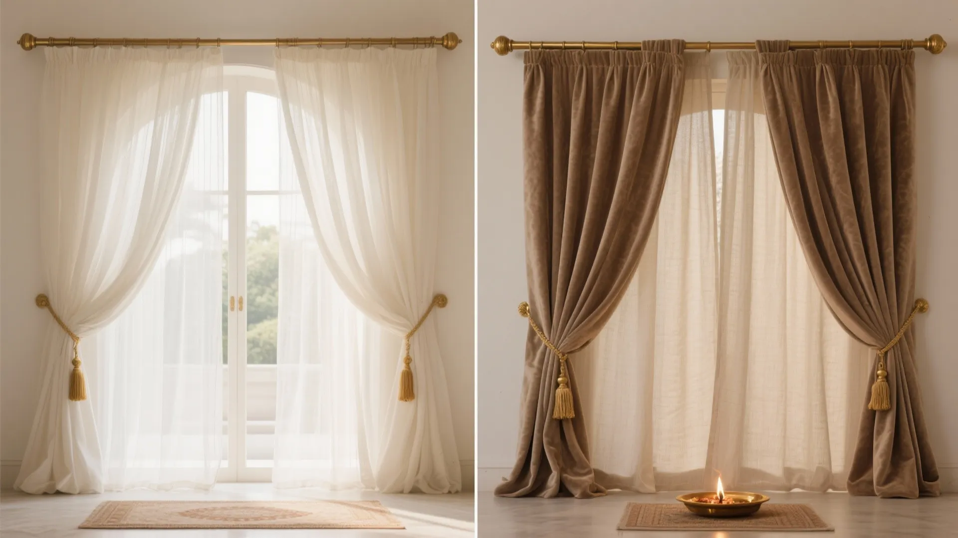 Layered Sheer + Opaque For Flexible Rituals