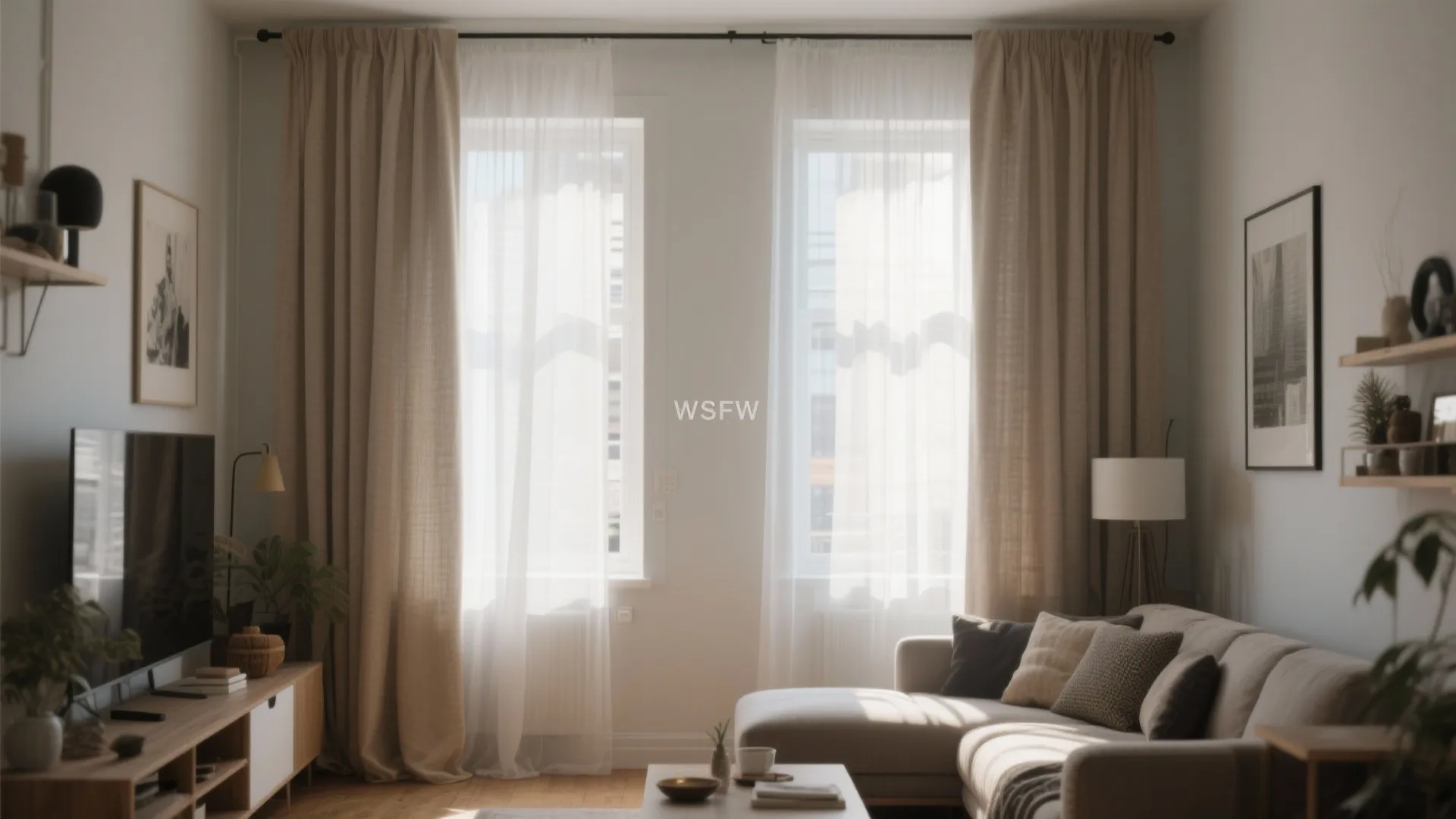 4. Layered Curtains for Versatility