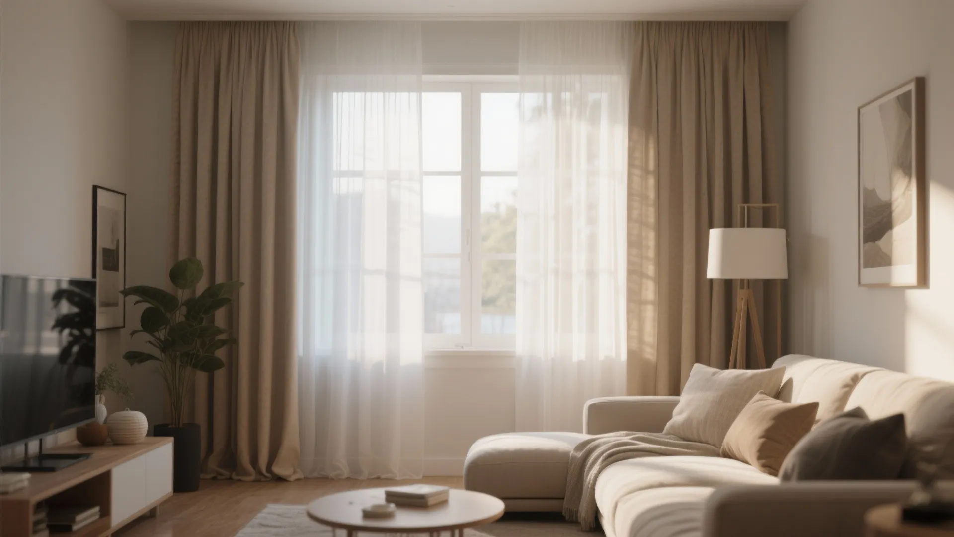 Layered Curtains for Flexibility