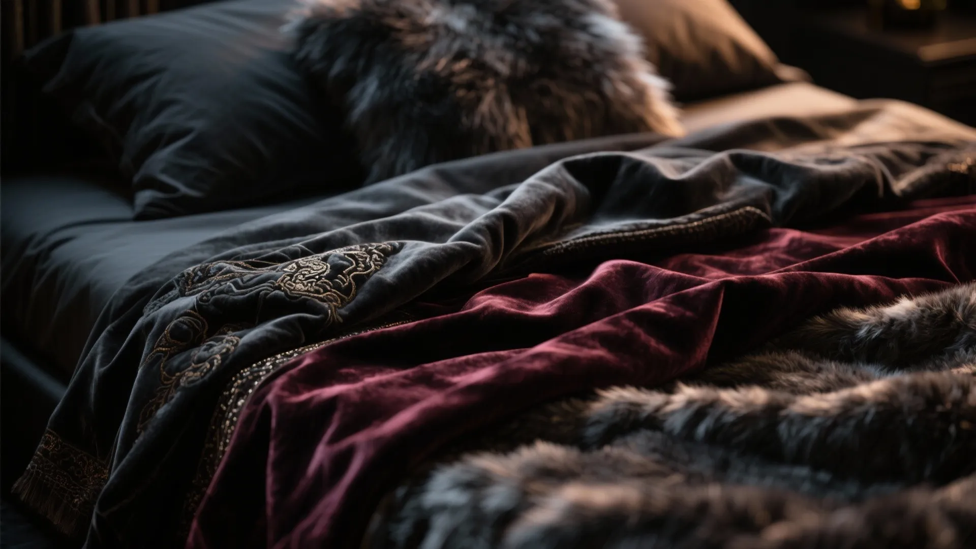 1. Layered Dark Textures