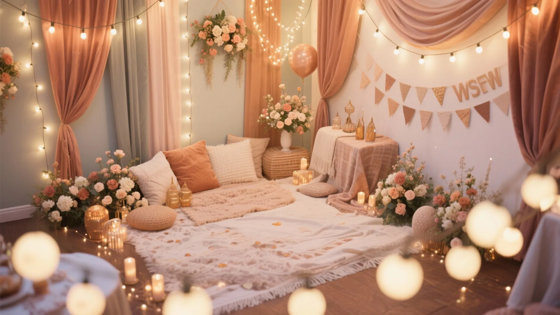 Layered Décor for Depth