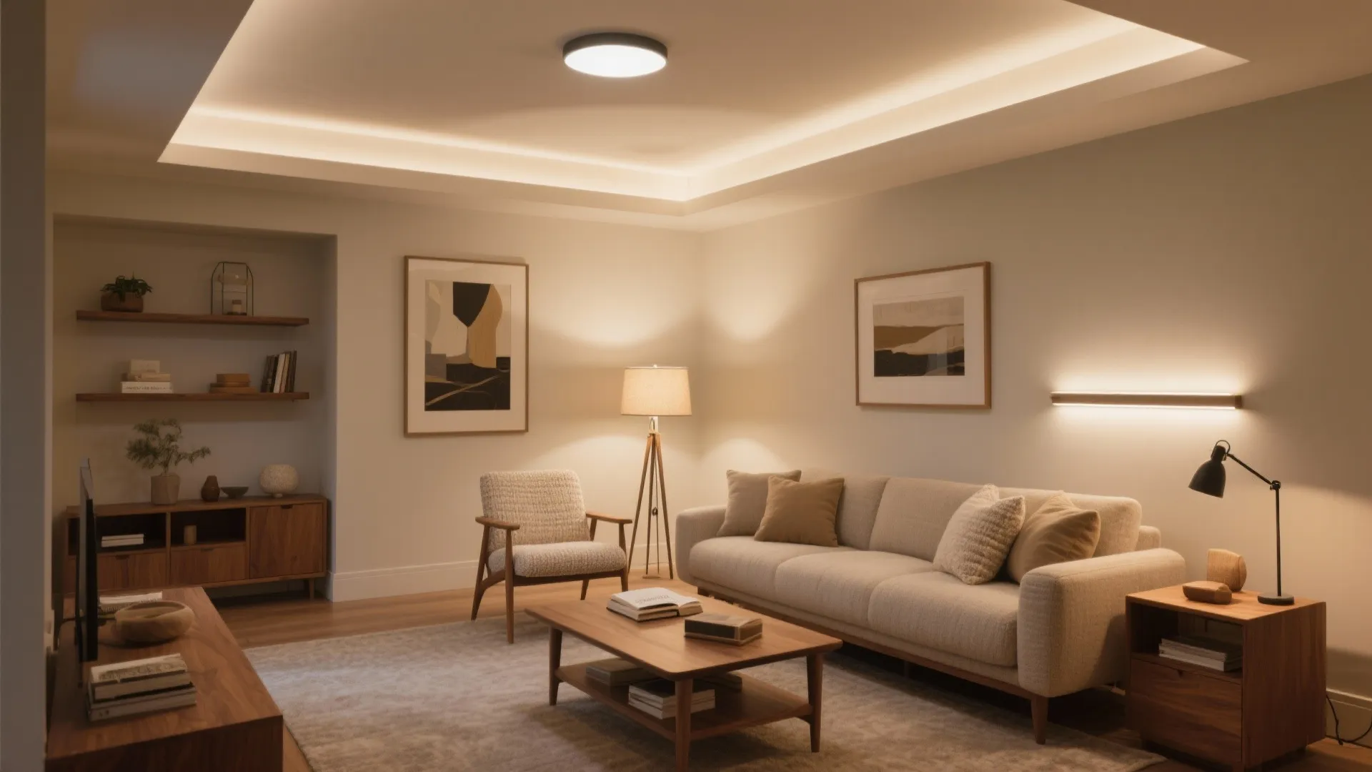 Layered Lighting for Depth and Comfort