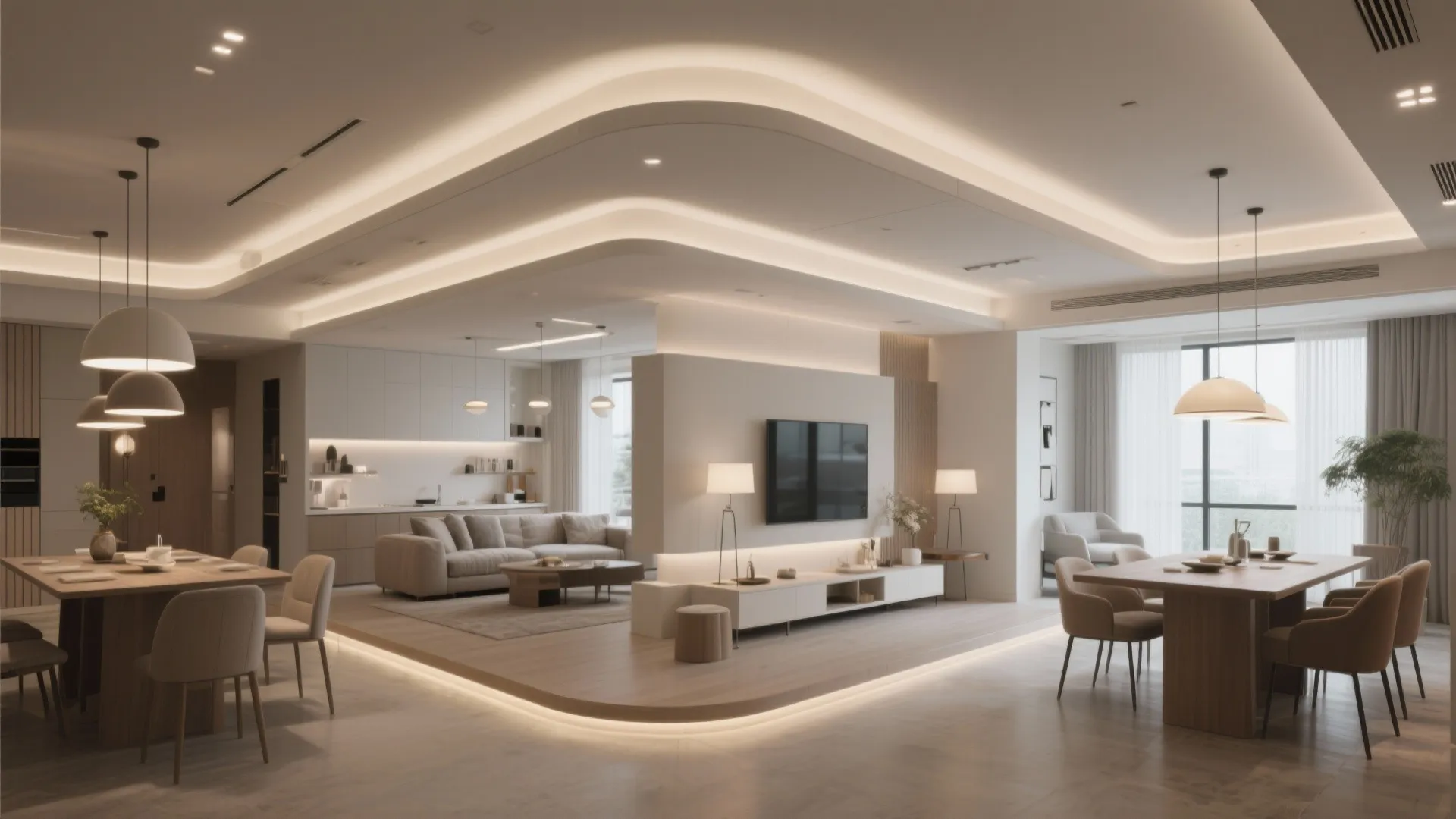 Layered Drop Ceiling