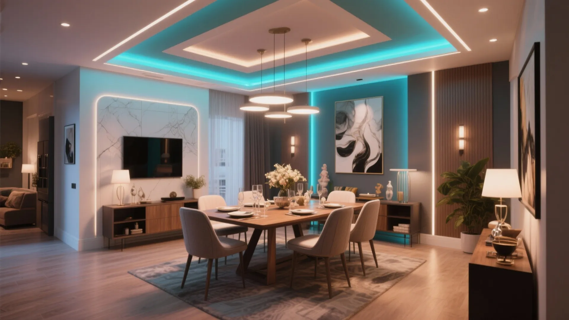 Layered Drop Ceiling