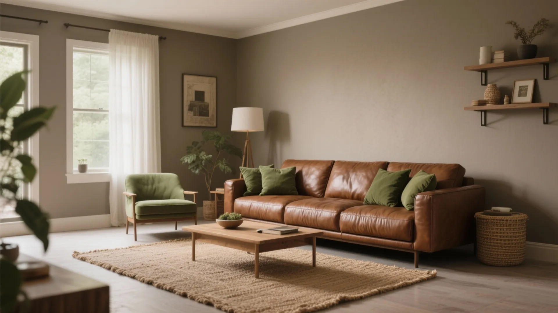 2. Layered Earth Tones