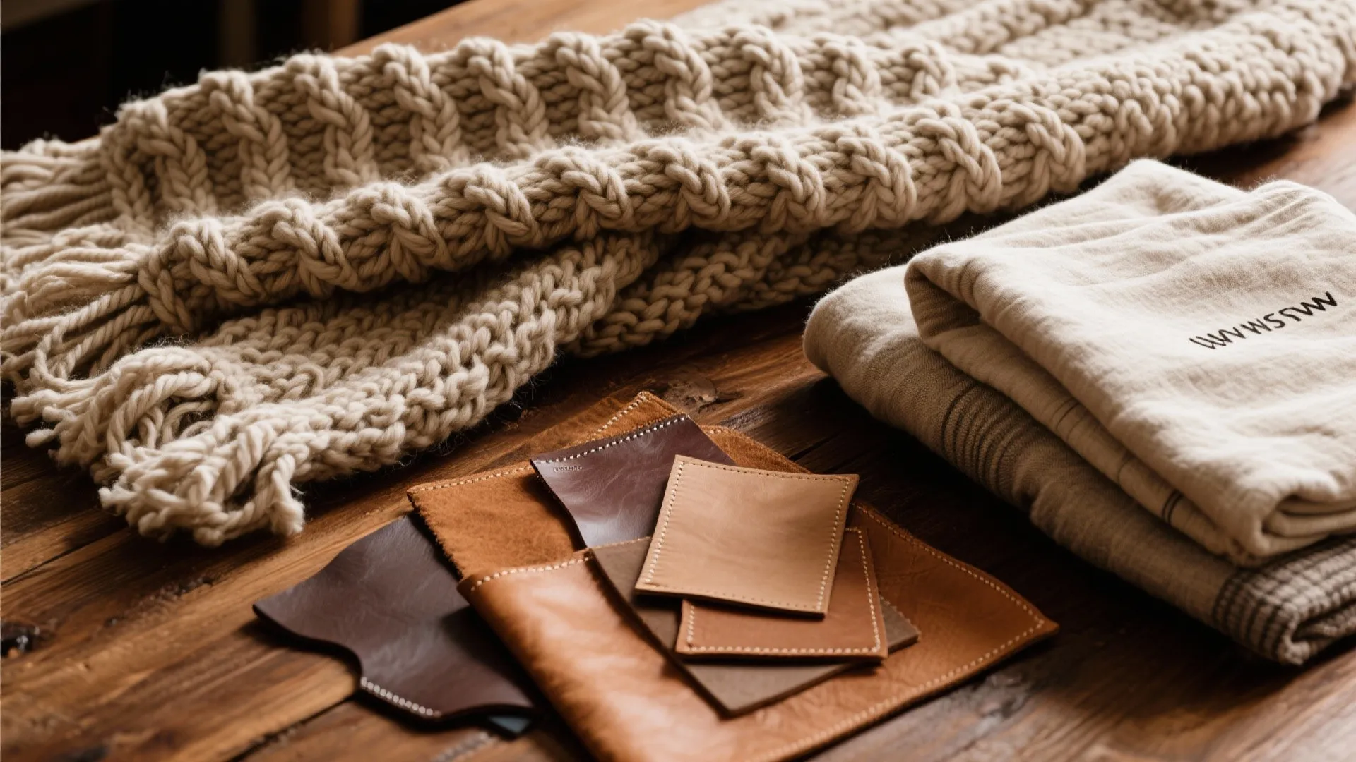 6. Textured Fabrics and Layered Throws