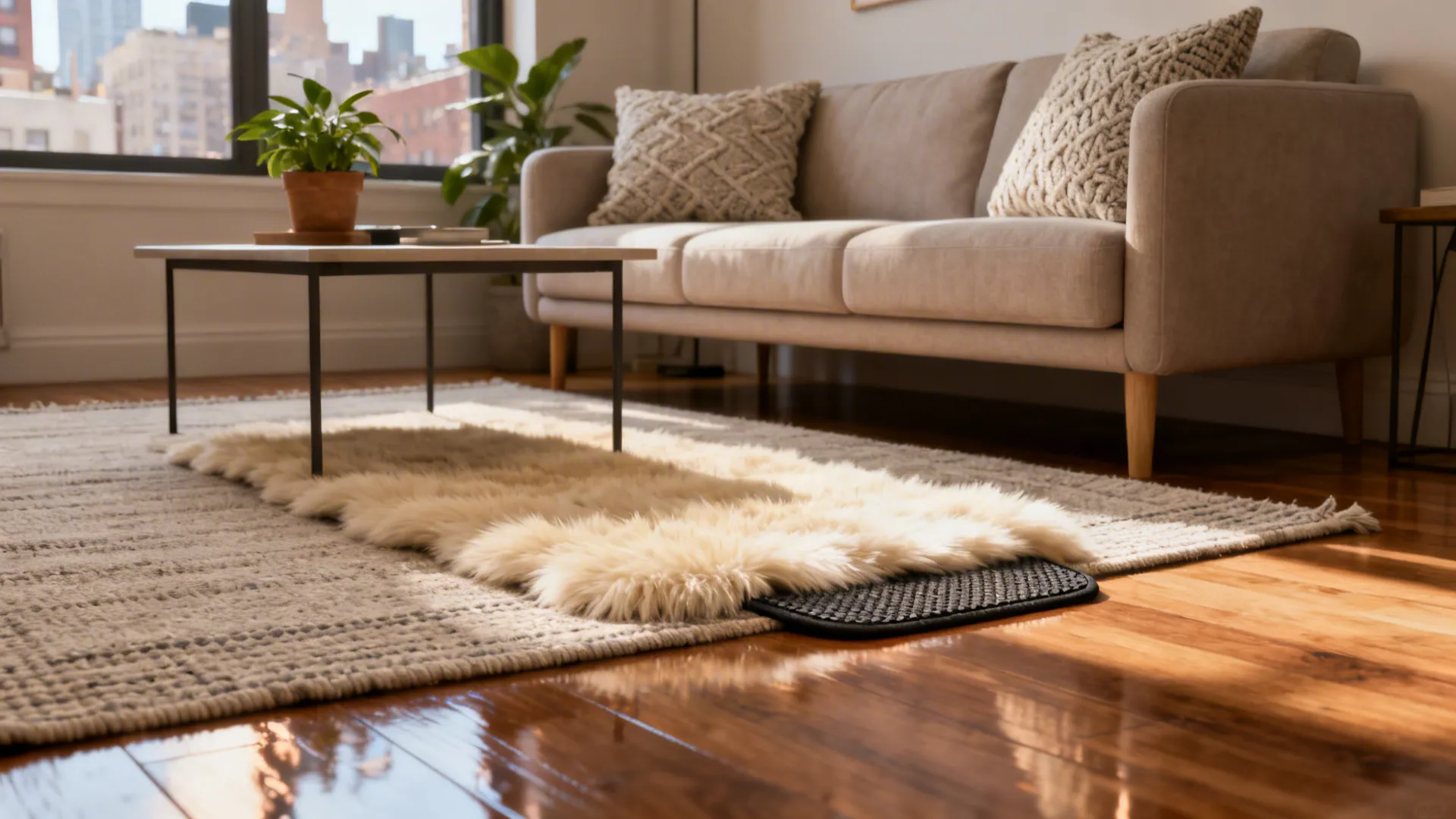 5 Faux Fur Rug Ideas for Living Rooms