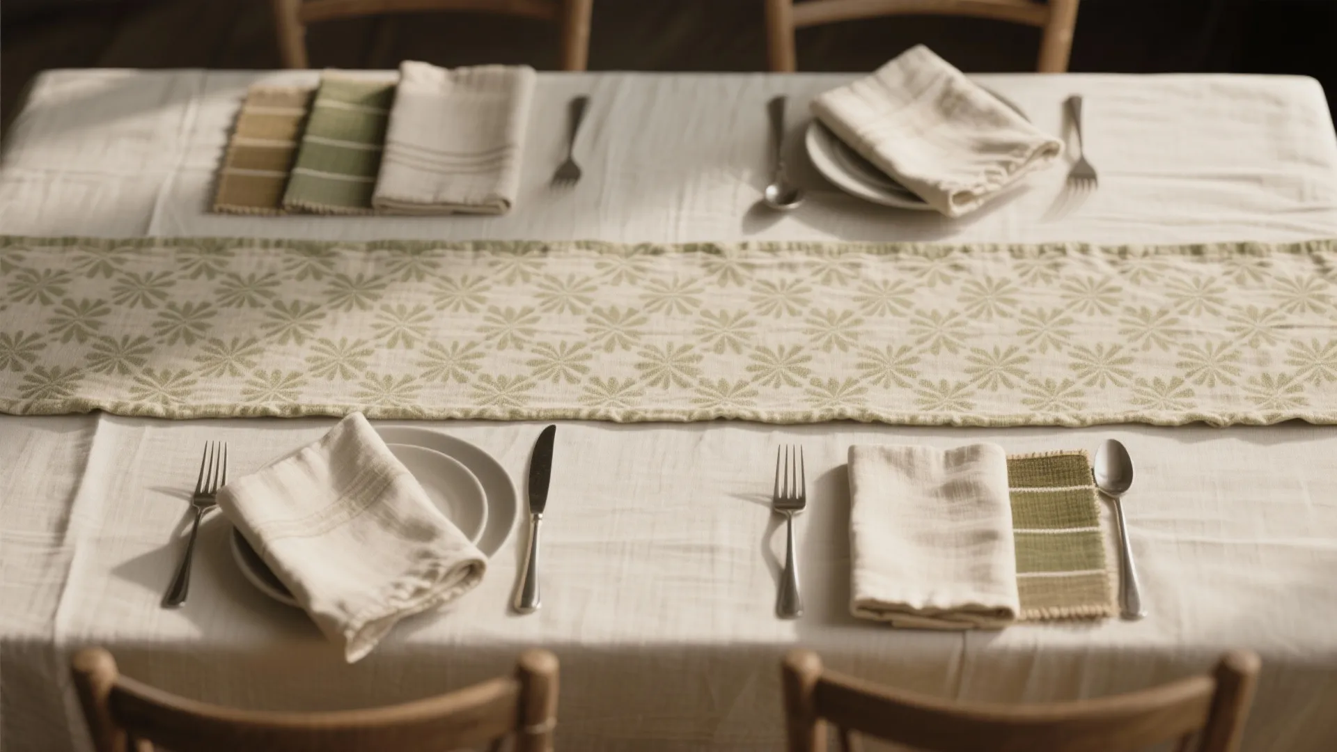 2. Layer it over a neutral base cloth