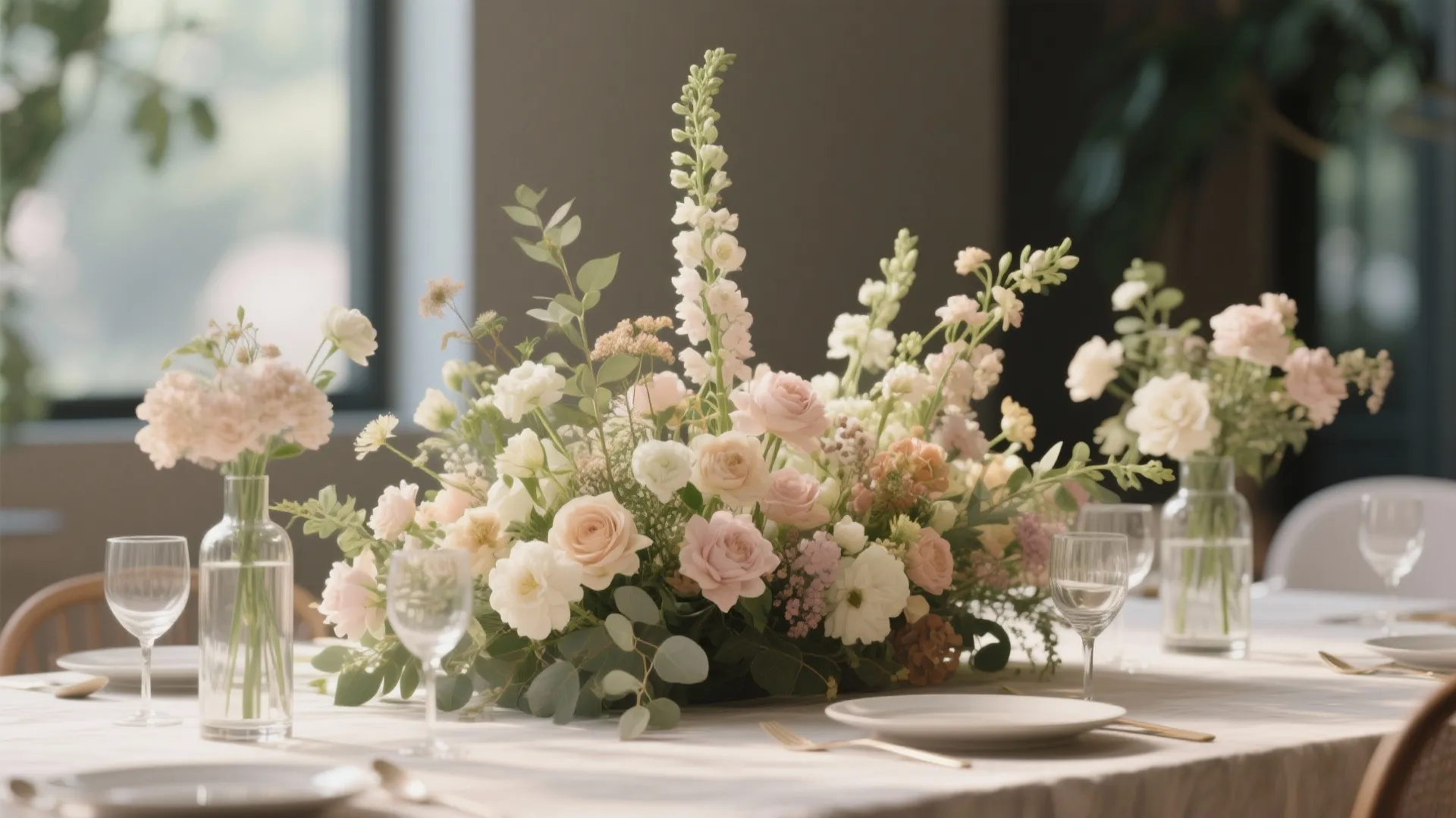 1. Layered Florals with Mixed Heights