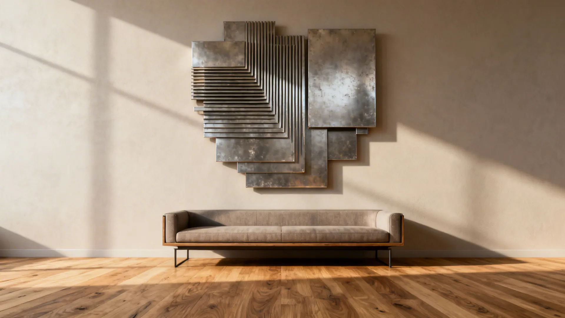 Modern Metal Wall Art: 5 Small-Space Ideas