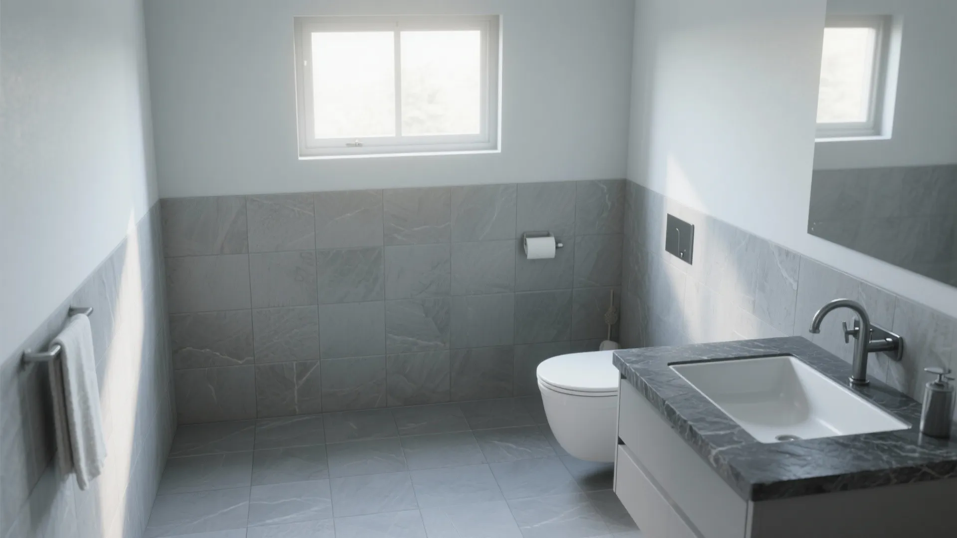 1. Layer Different Gray Tones