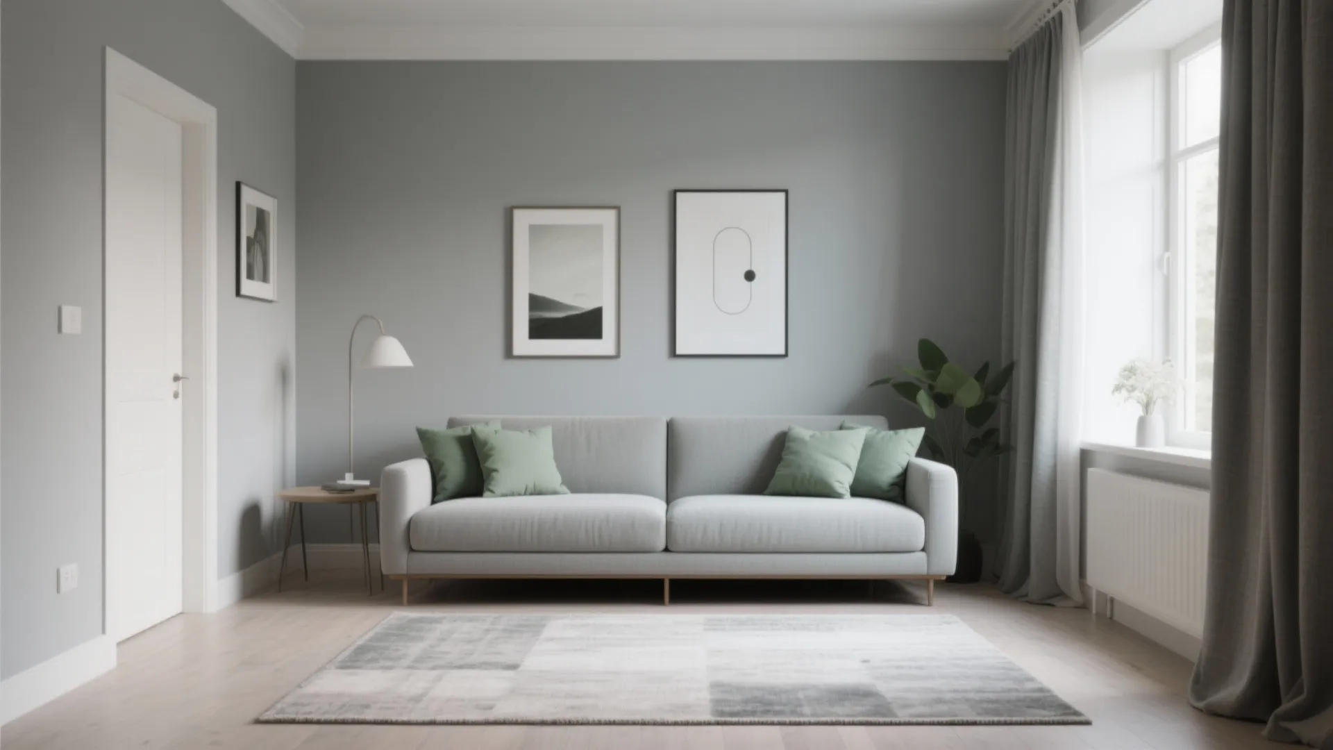 1. Layered Gray Shades