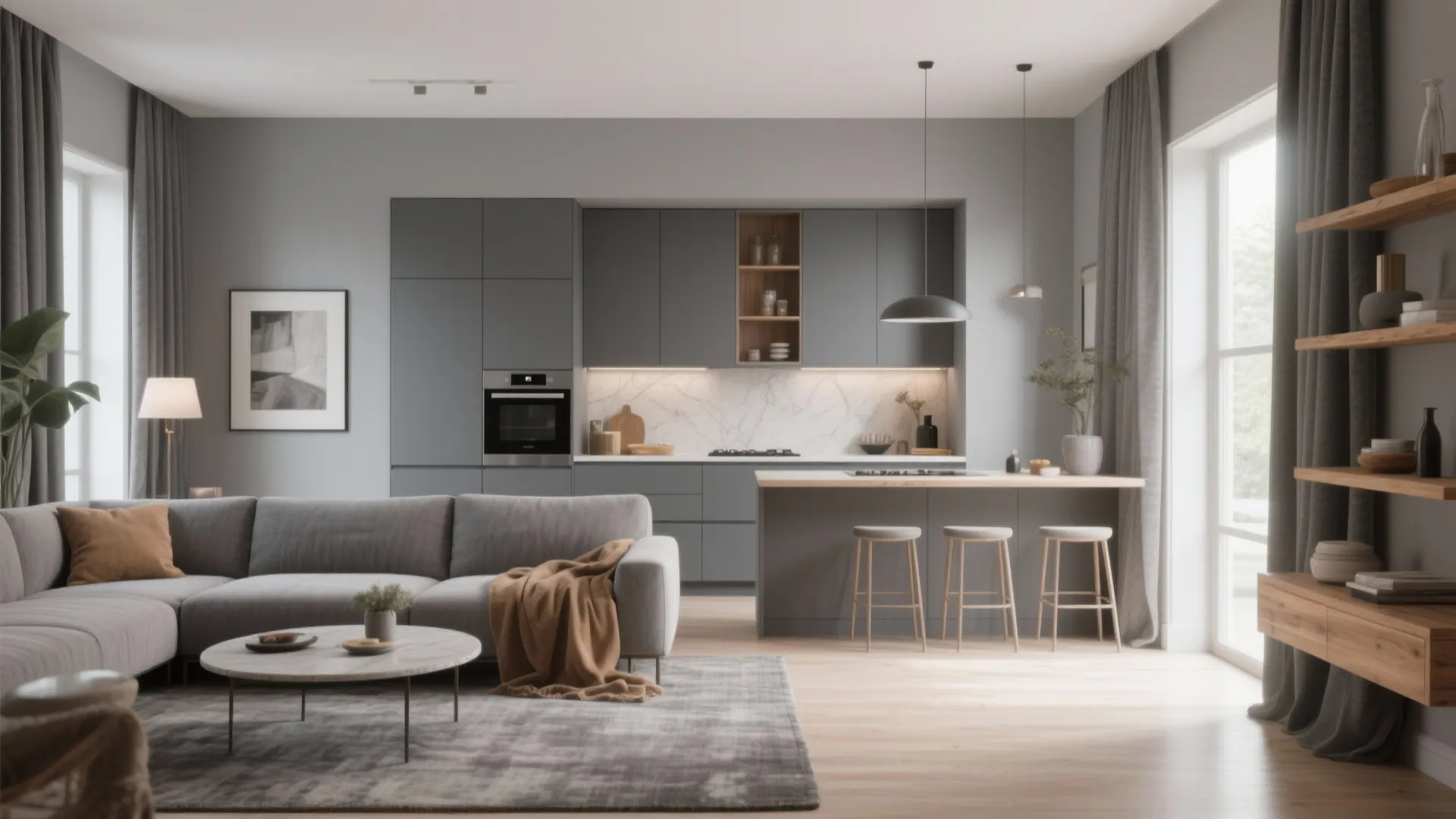 2. Layer Grays for Depth