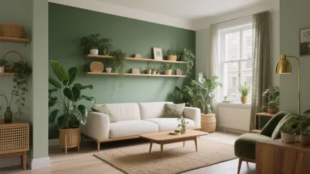 5 Green Color Living Room Ideas for Small Spaces