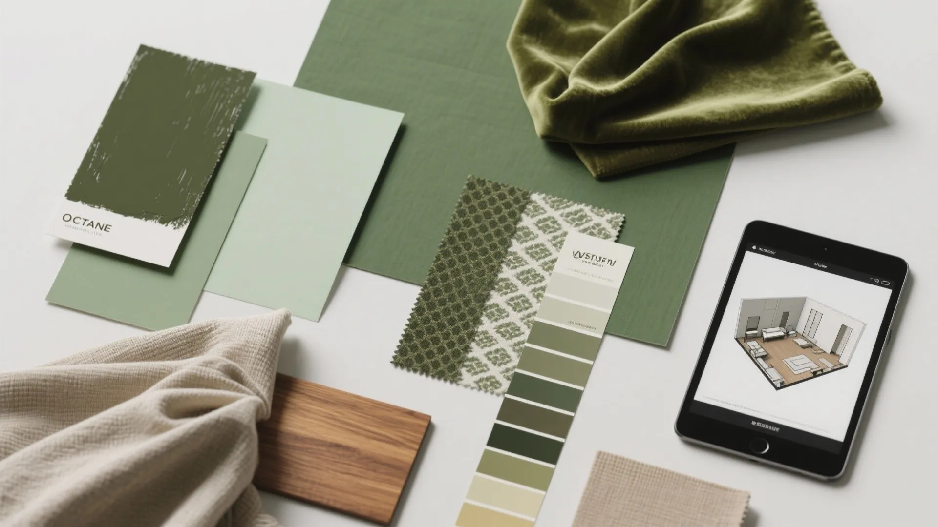 3. Layered Greens and Patterns