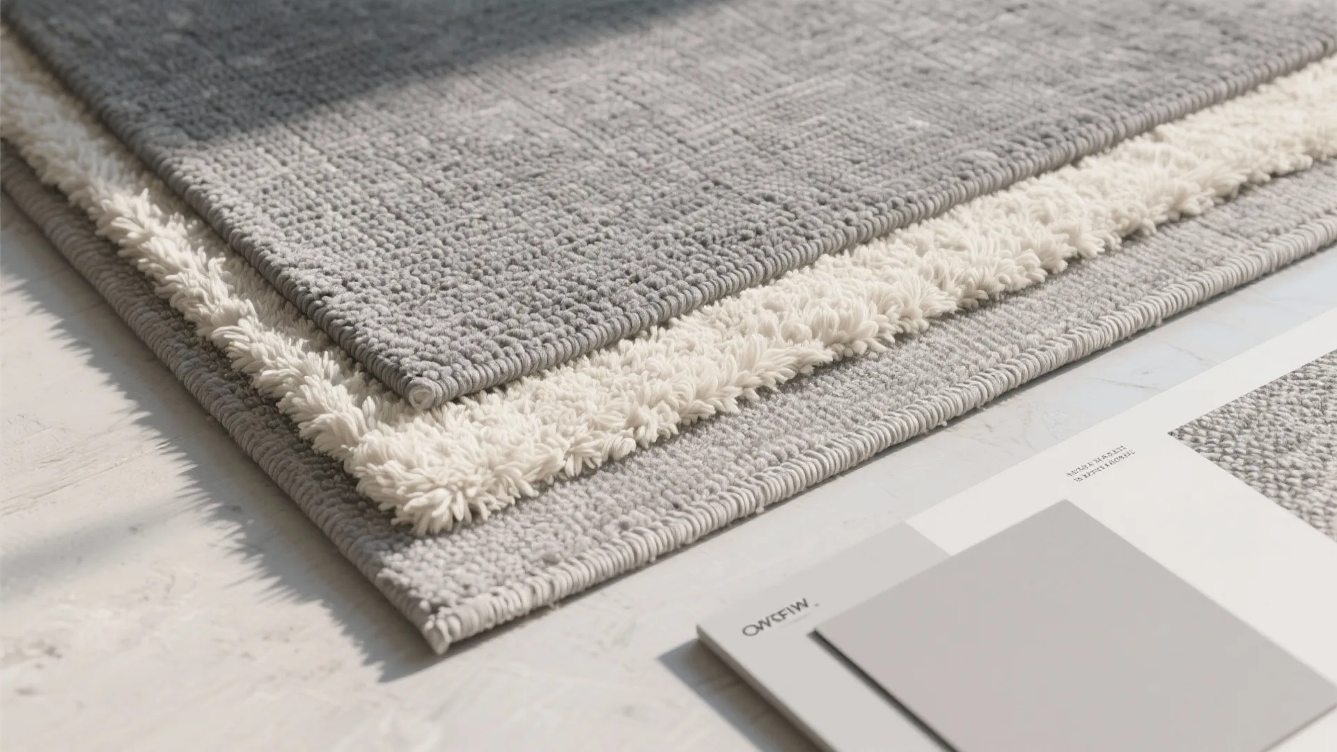 5. Layering Grey Rugs to Add Dimension