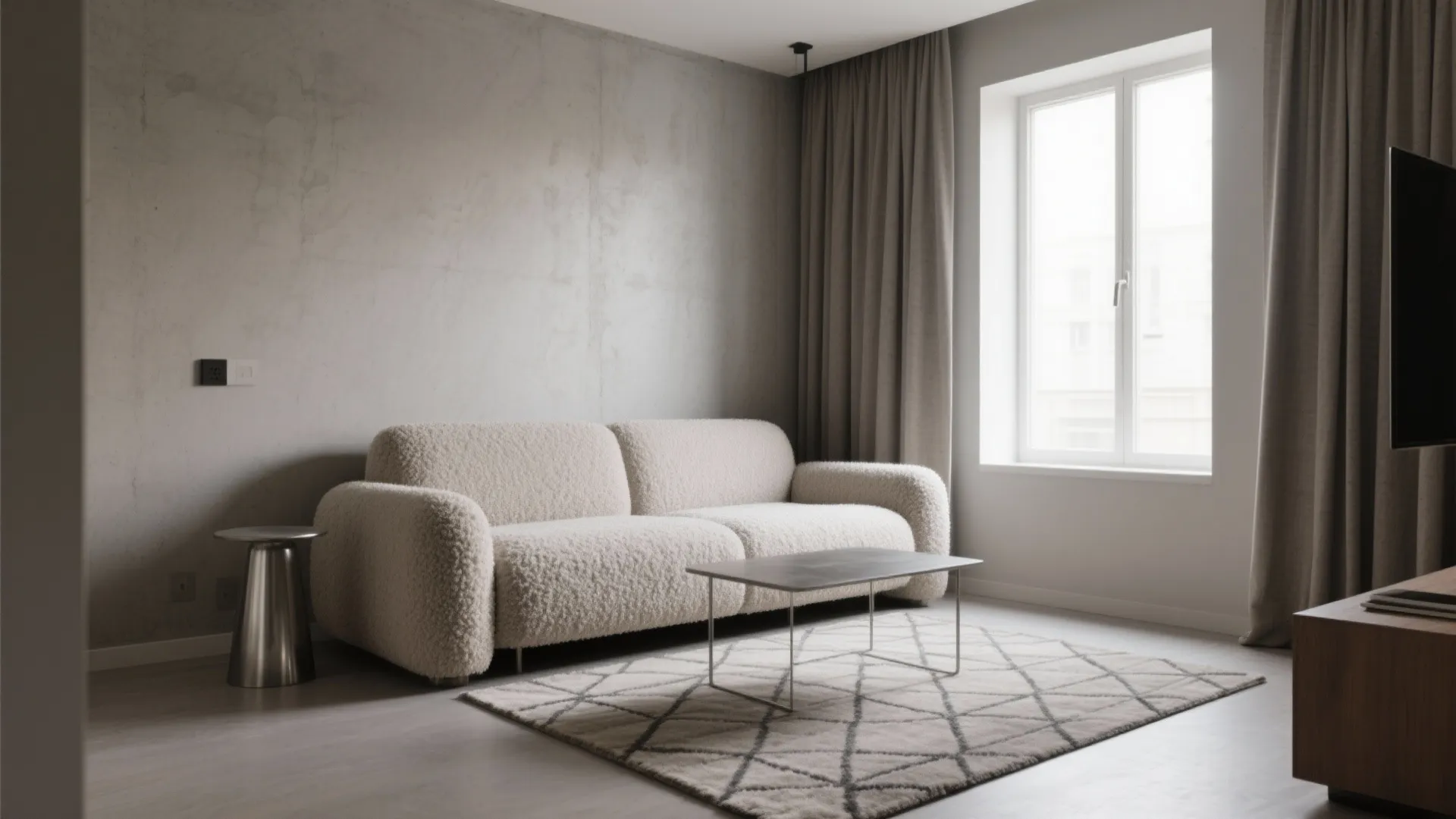 Layered Greys With Touchable Texture