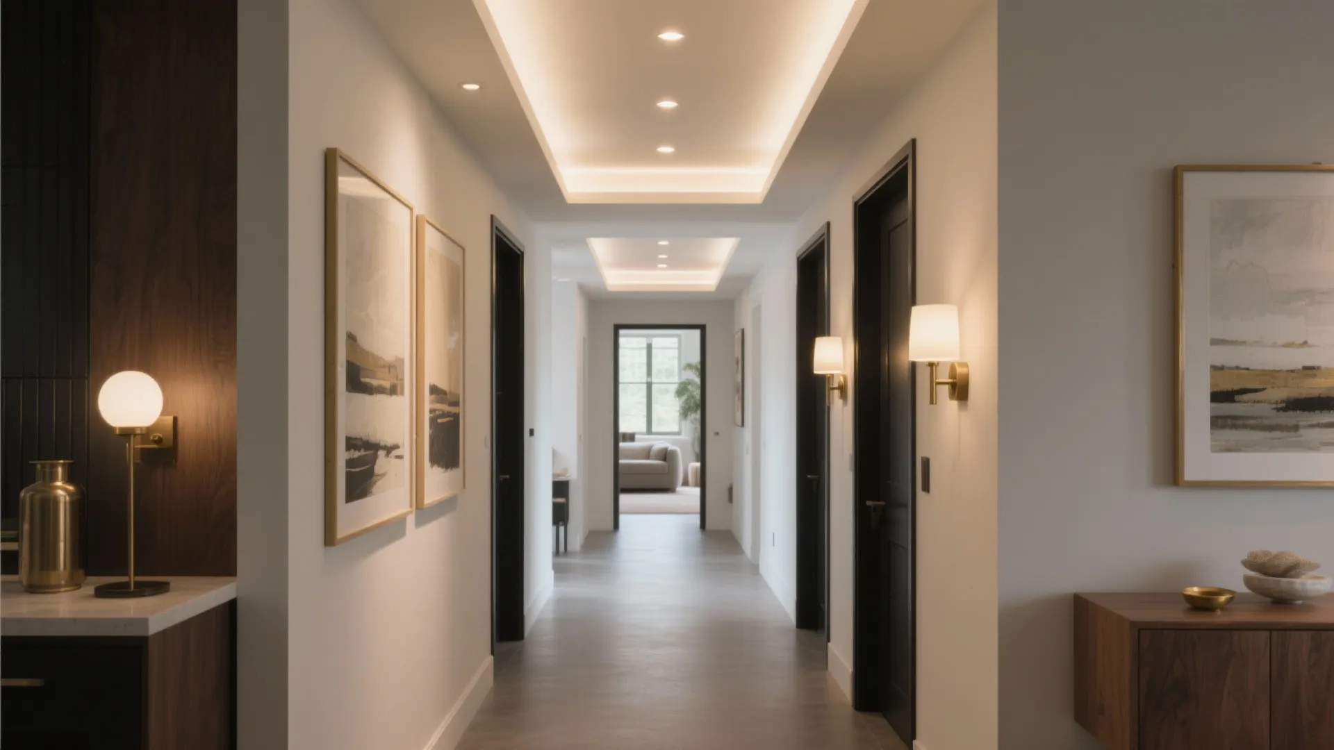Hallway Feels Dark? 7 Hall Lighting Ideas That Add Depth