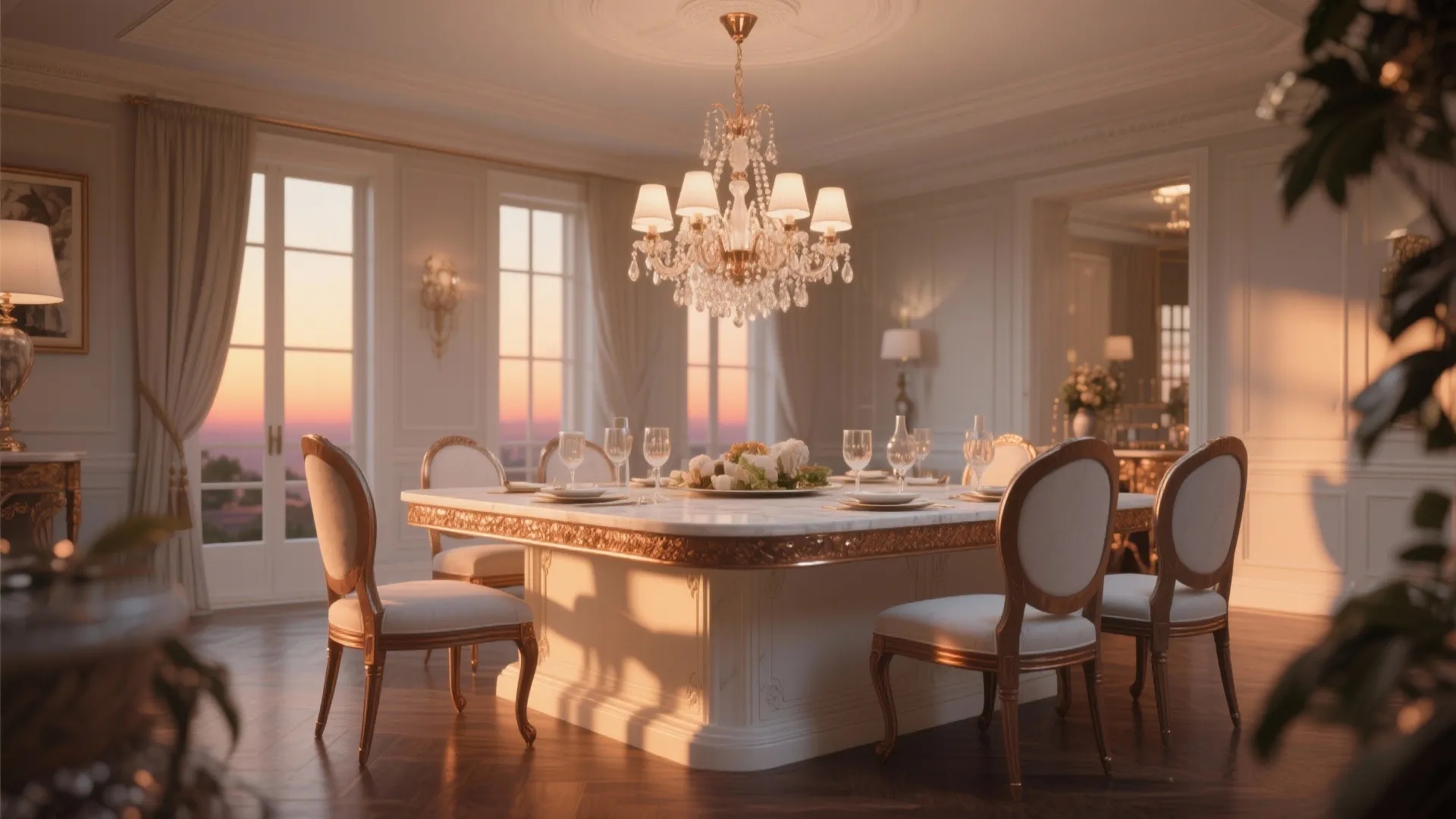 Tip 4: Layered Ceiling Islands