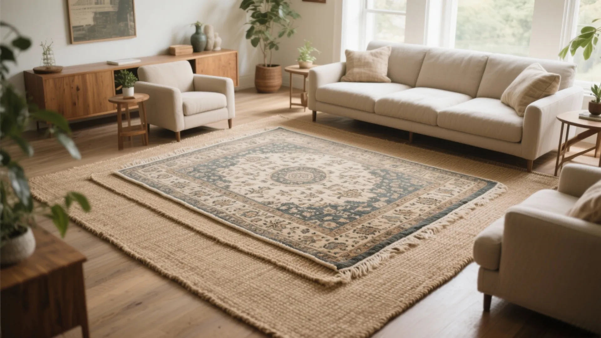 Layer a Larger Neutral Base Underneath