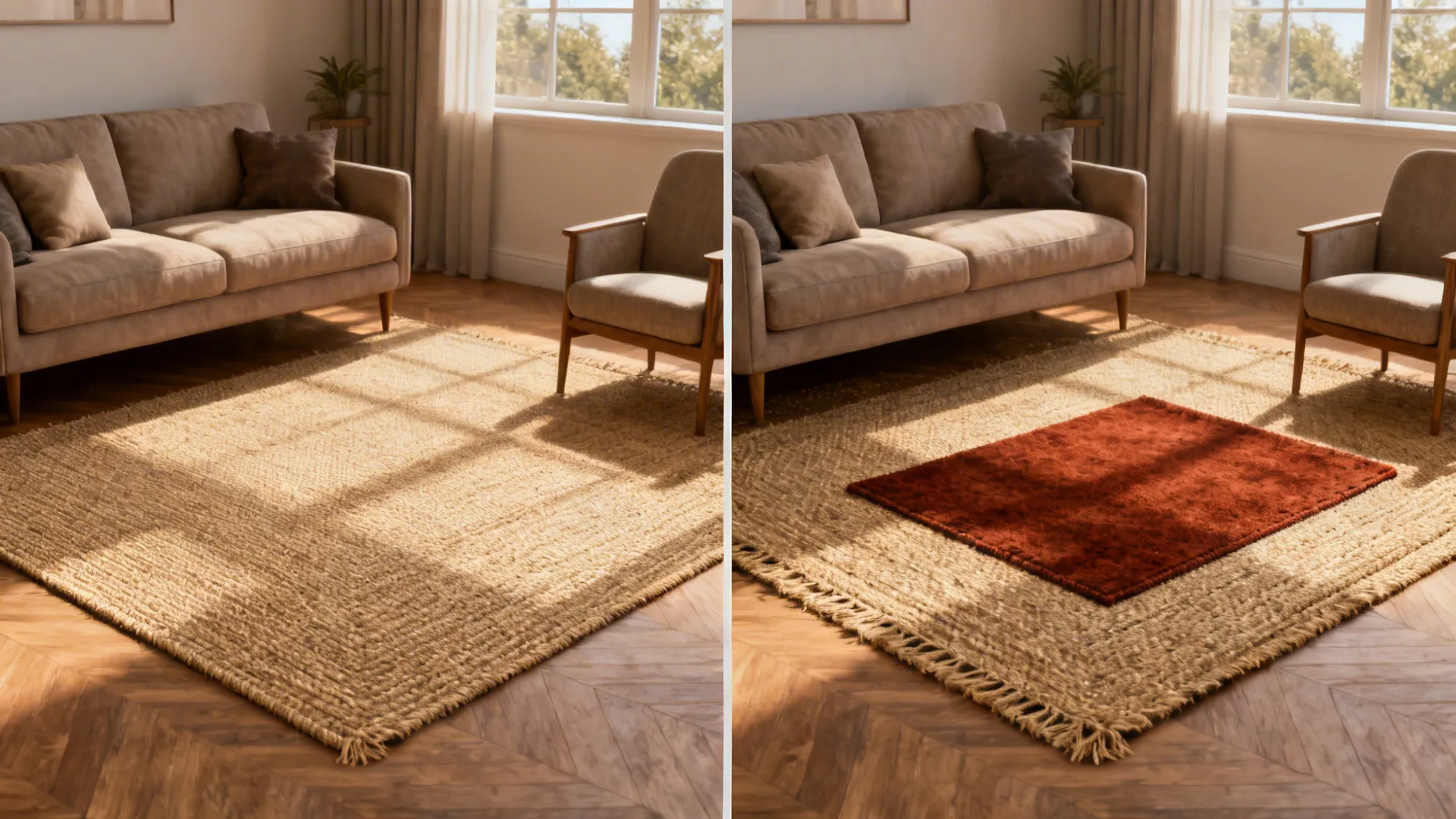 4. Tonal layering with a subtle pop