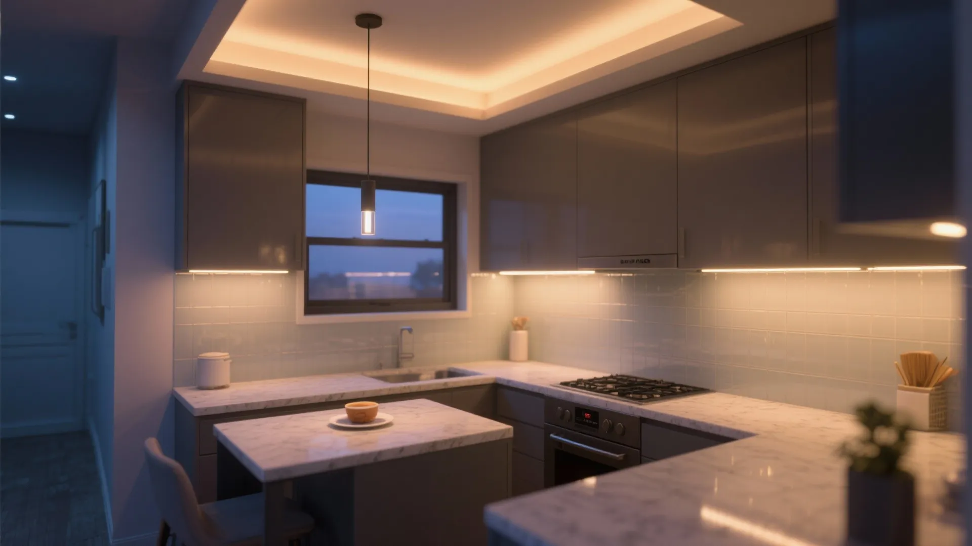 Smart Lighting Layers to Make Small Feel Spacious