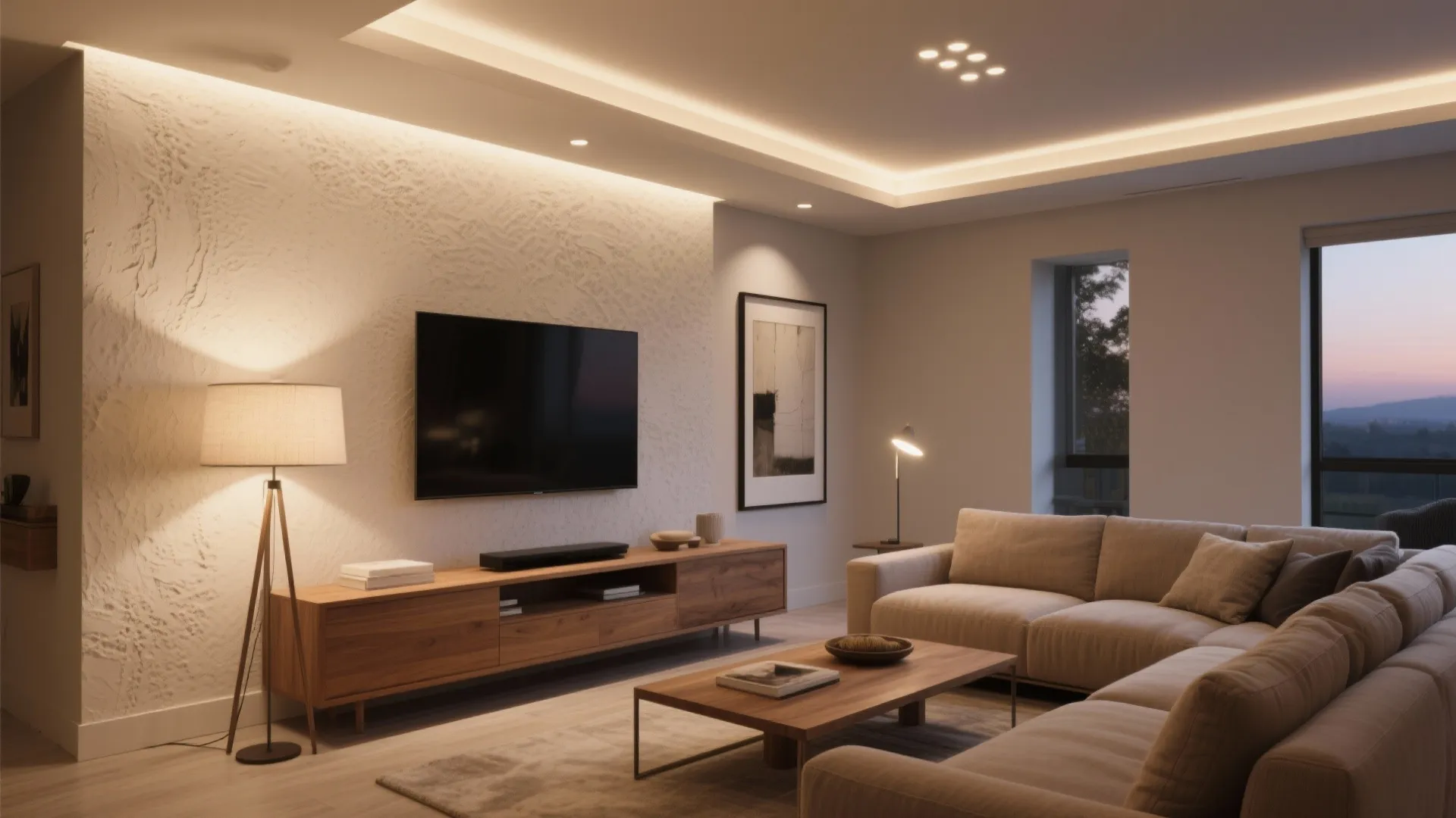 LED Lights for Living Room: Stylish Illumination Ideas: 1 Minute to Smarter, Cozier Living Spaces with LED Lighting