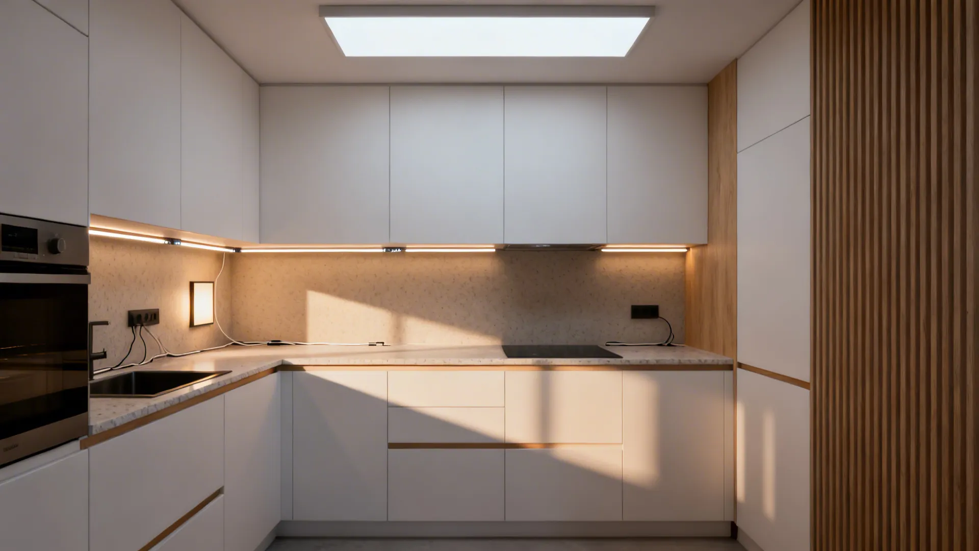 Idea 1: Layered LED Strategy for Small Kitchens
