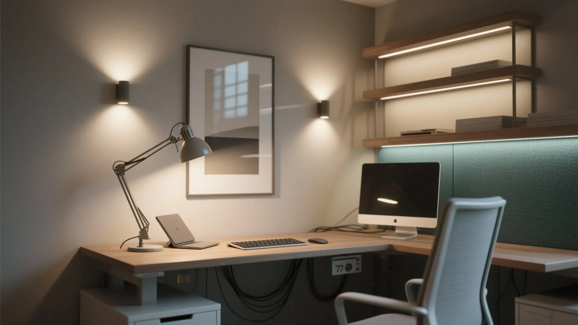 Layered Lighting That Doubles as Decor