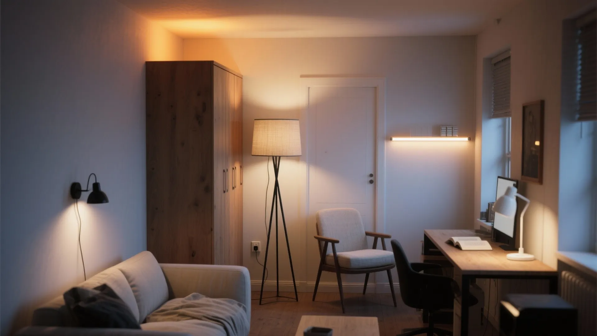 Idea 1: Layered light without pricey fixtures