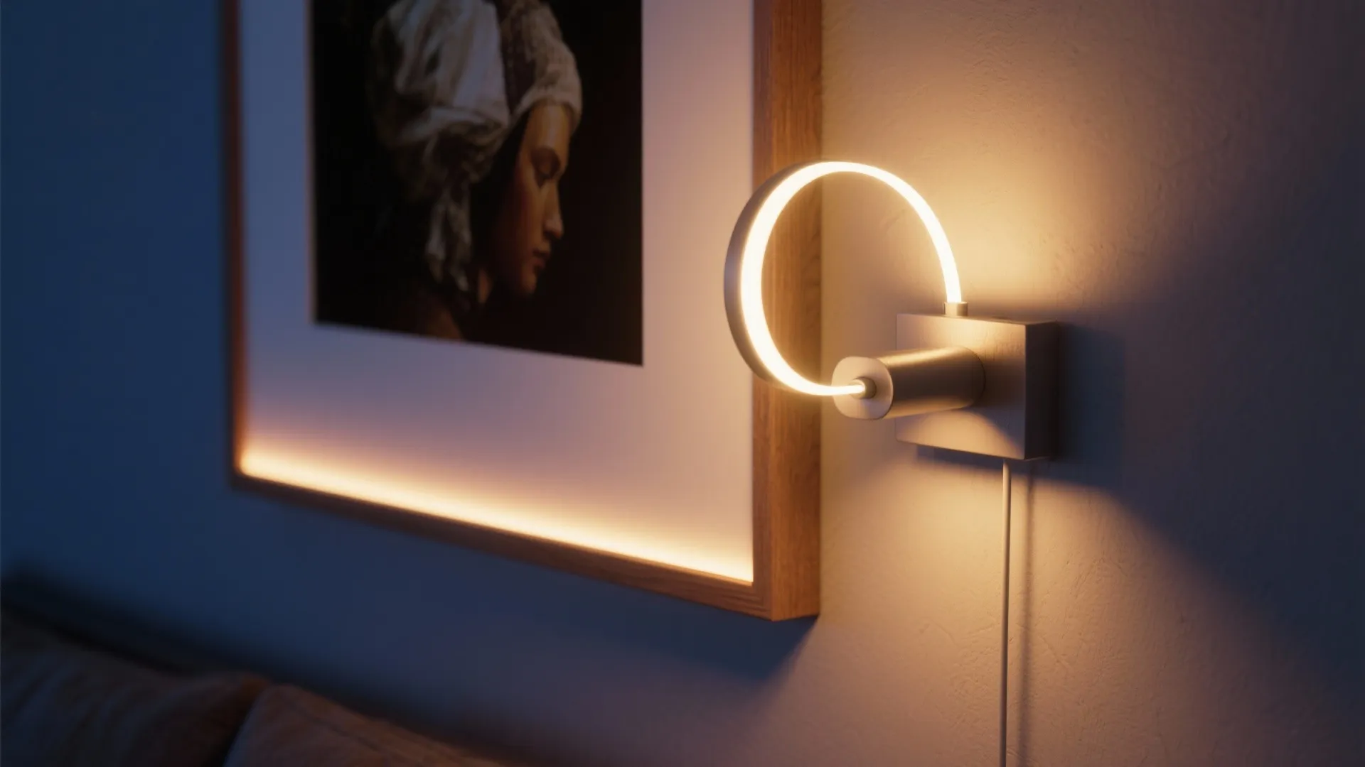 Layered Lighting with Picture-Led Accent