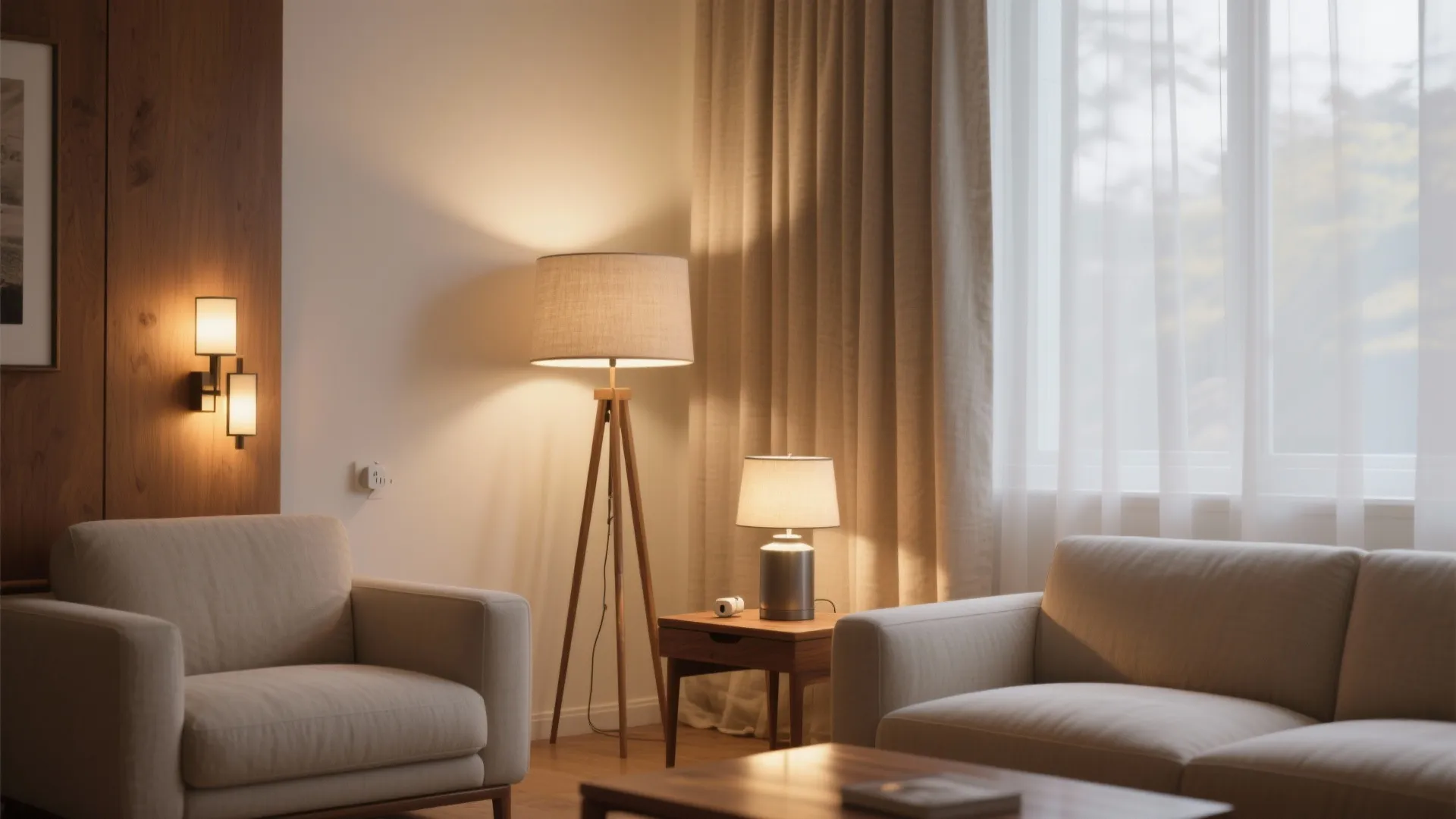 Living Decor Idea 1: Layered lighting that feels like a hug