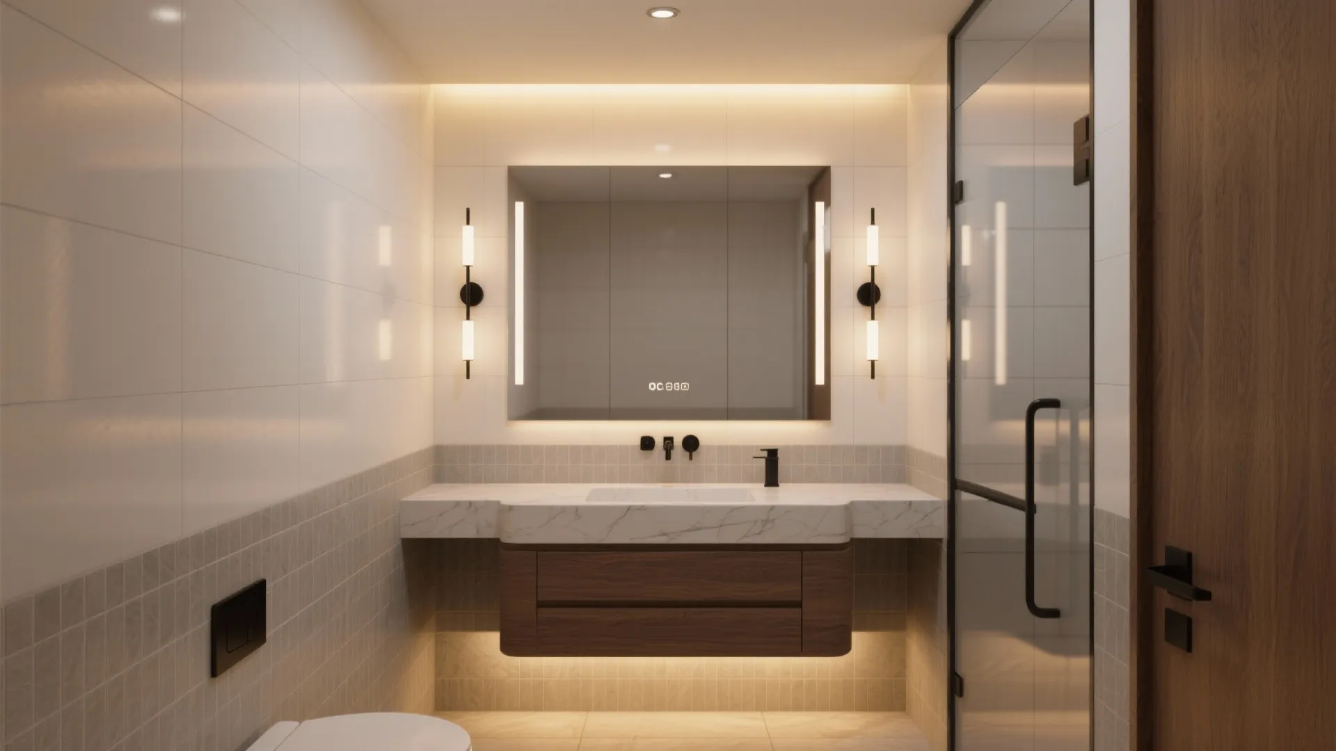 Layered Lighting for a Hotel Feel