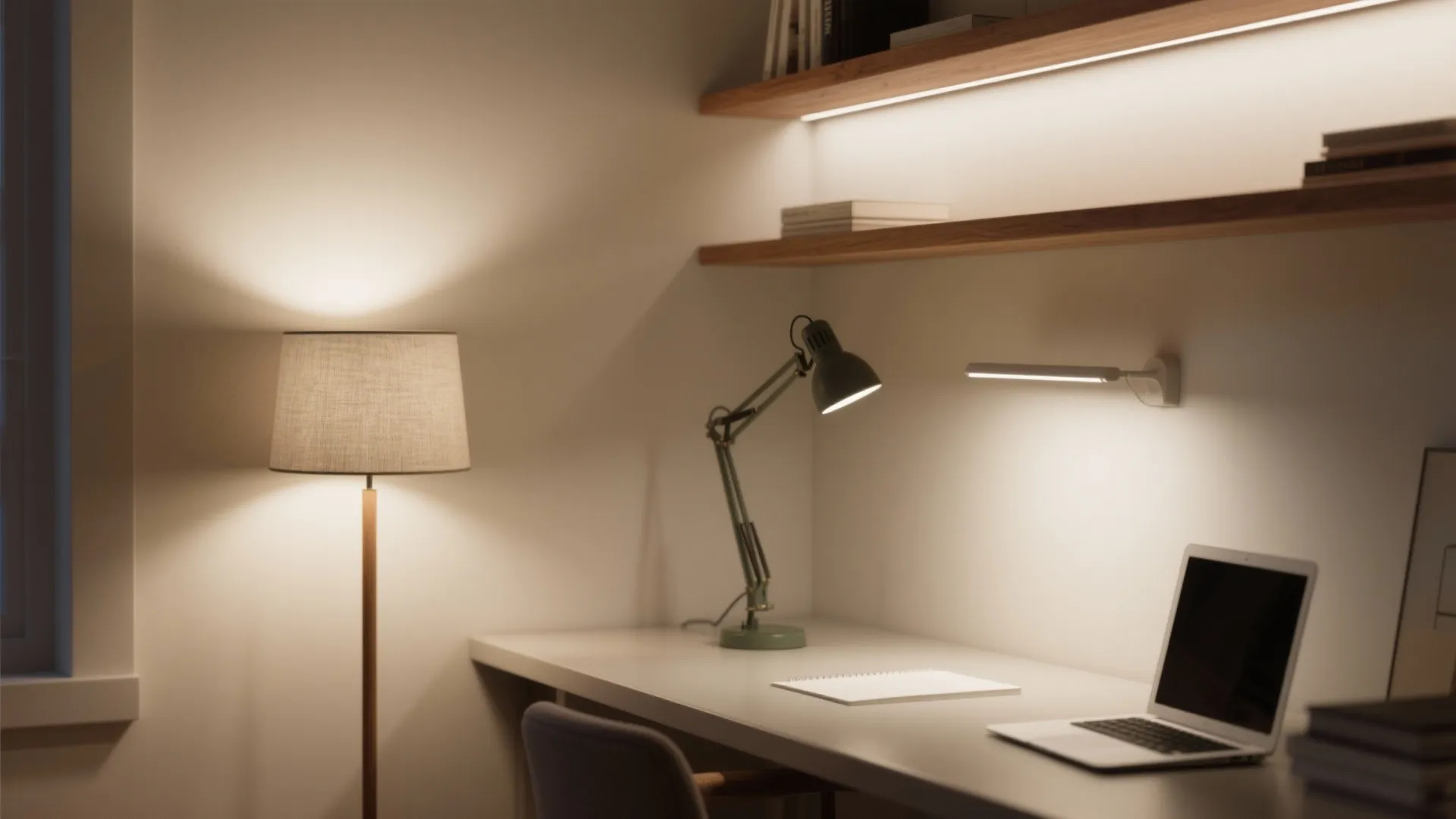 Layered Lighting That Reduces Glare and Boosts Focus