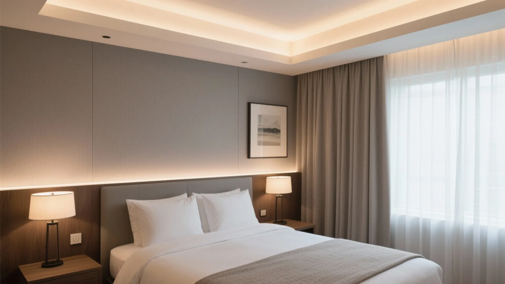 Layered Lighting with Dimmable Zones