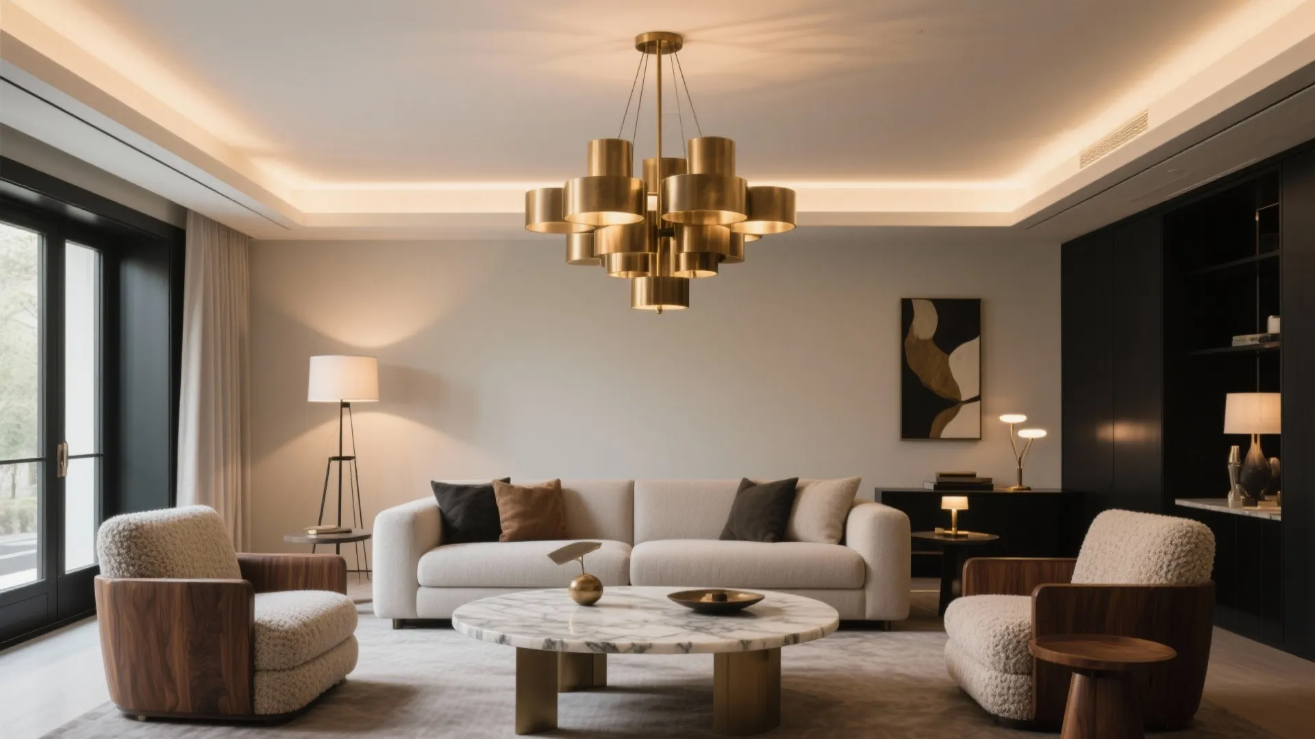 Statement Lighting, Layered Right