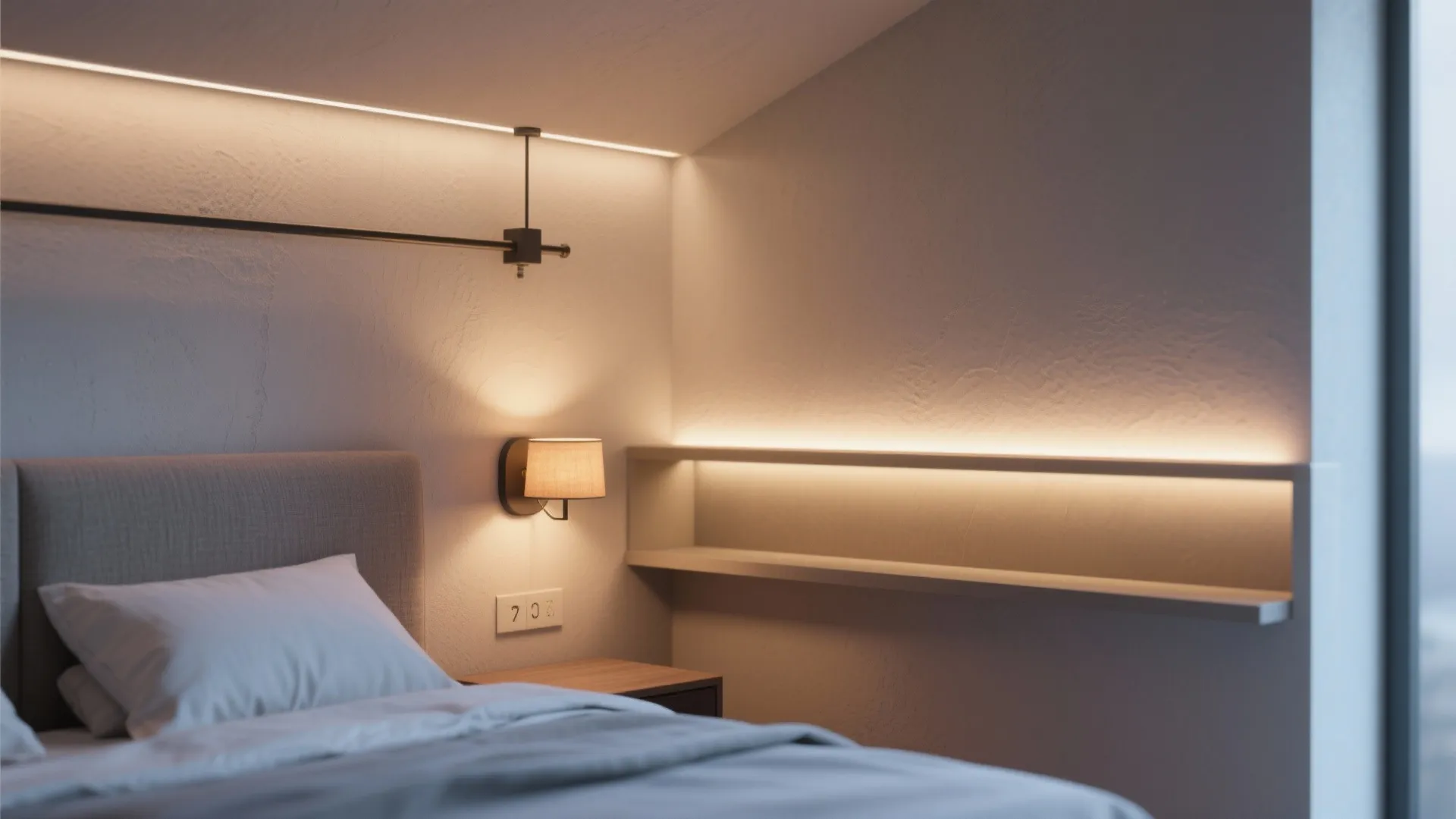 Layered Lighting and Color Zoning That Stretch Perception