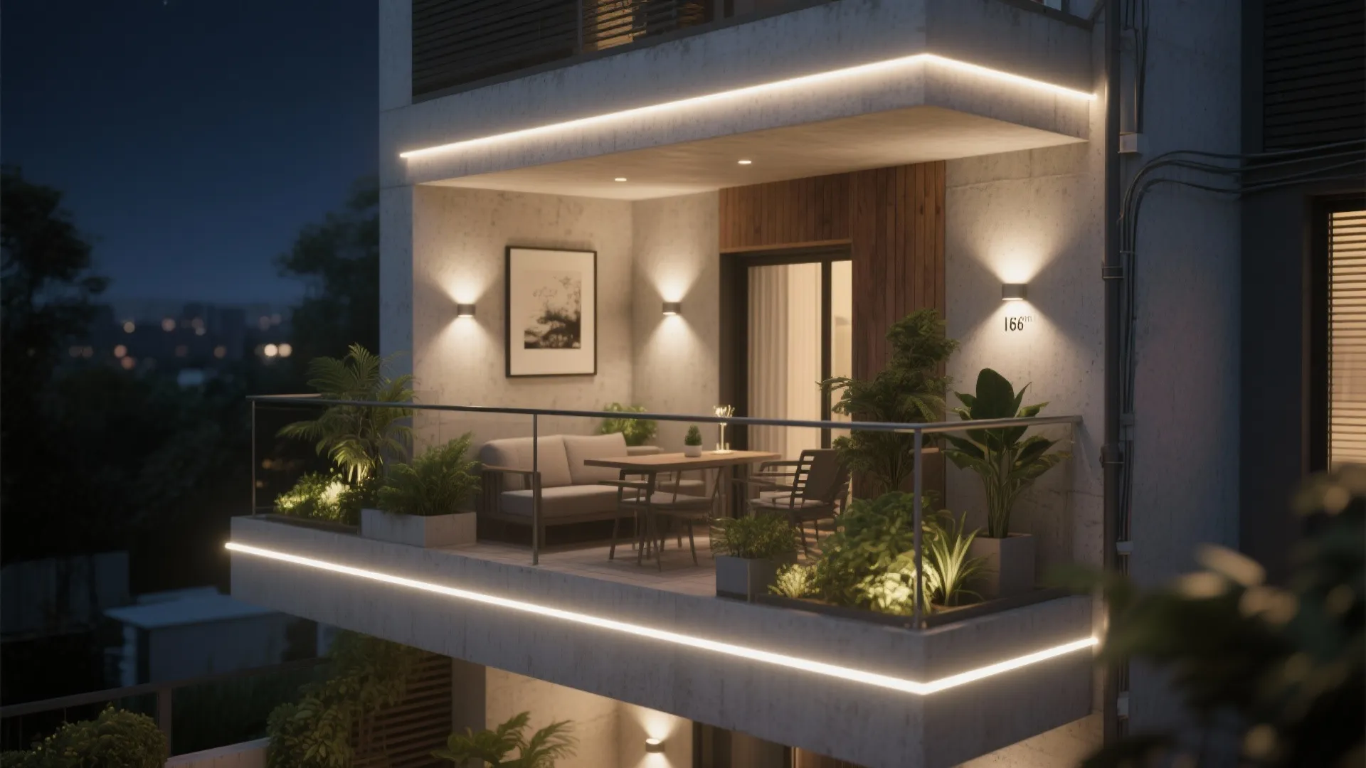 Layered Lighting: LED Cove + Micro Downlights