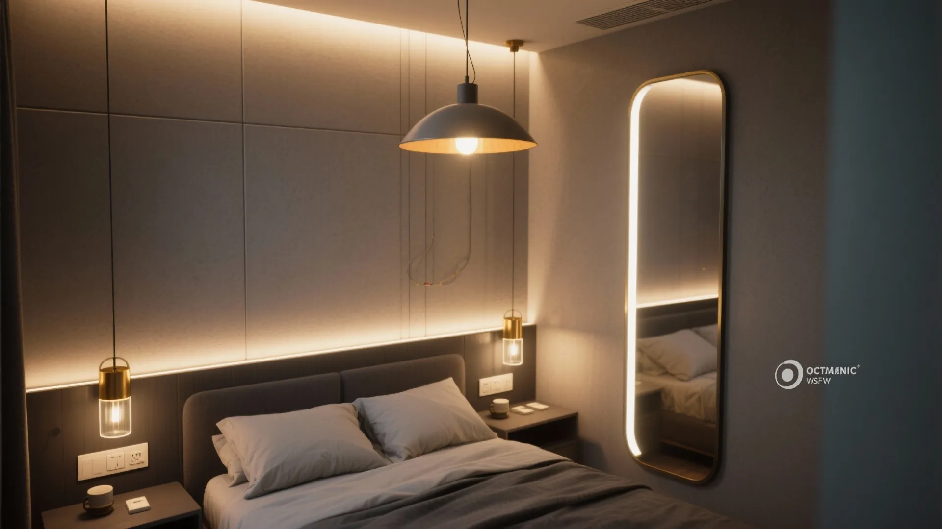 Layered Lighting and Smart Mirrors
