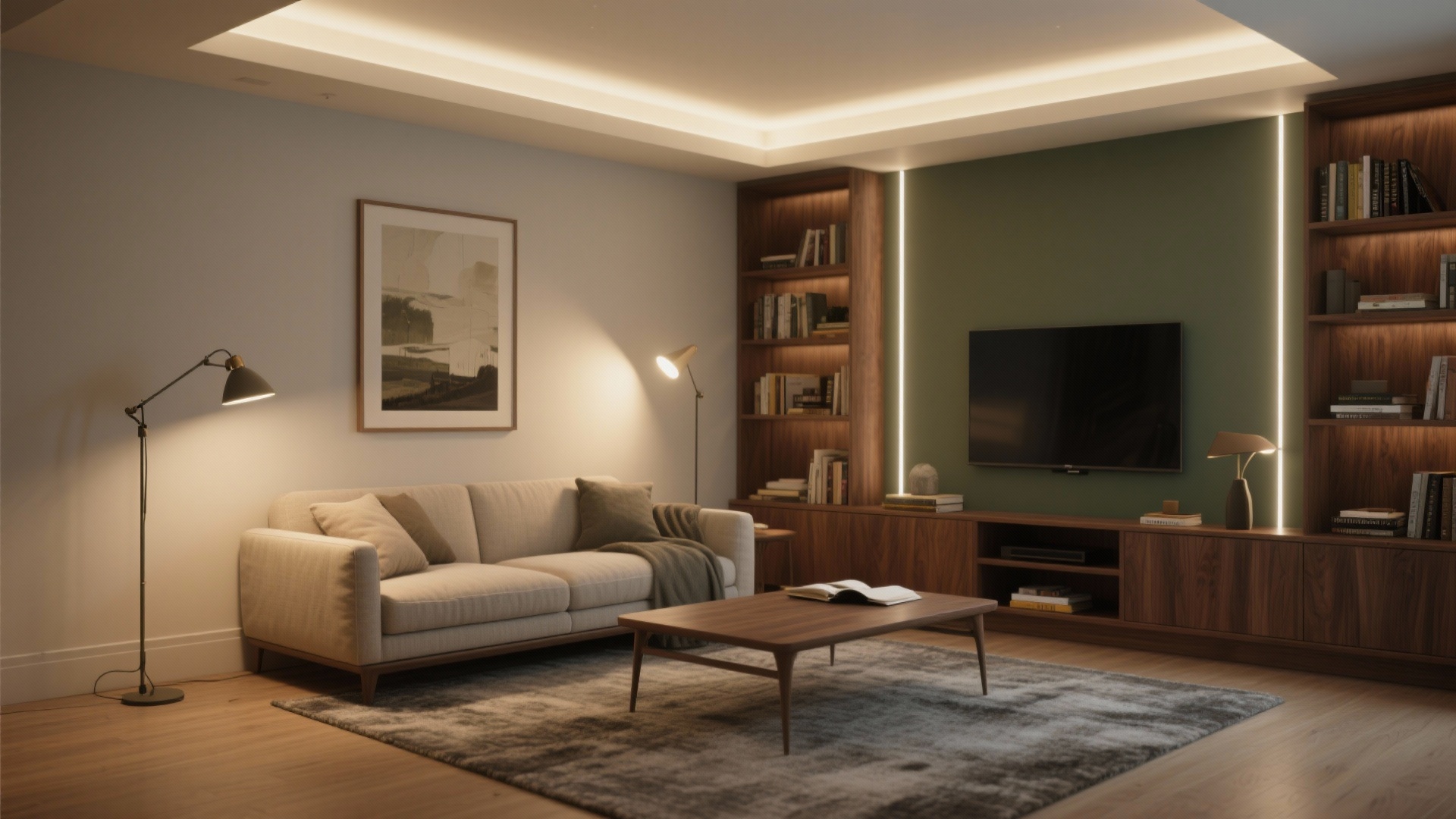 Living Room Feels Dark? Interior Lighting Design Fixes