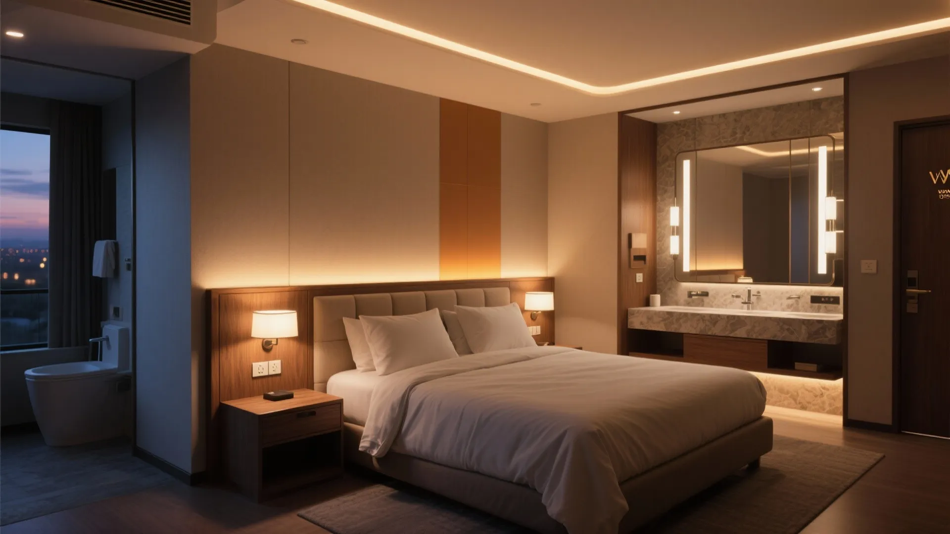 Layered lighting that flatters and restores