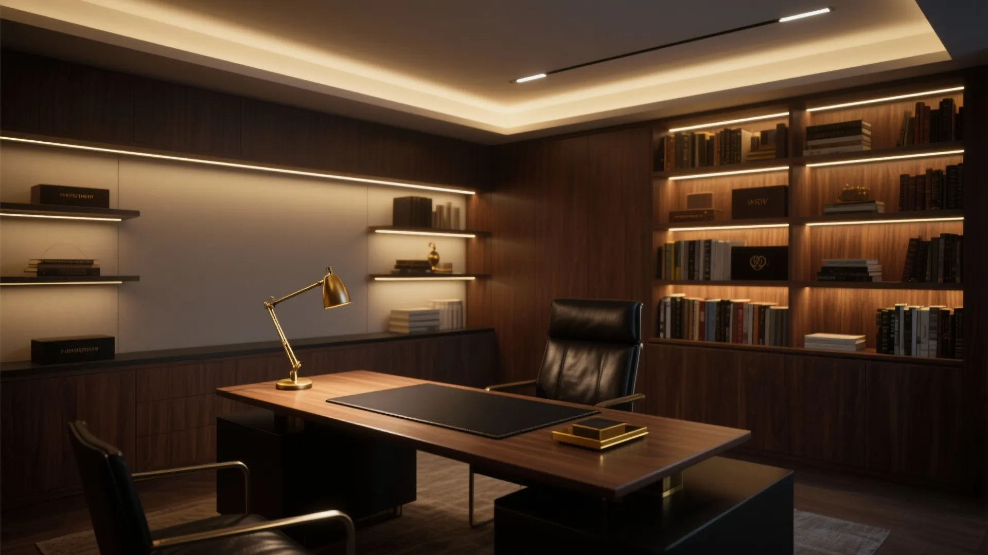 Layered Lighting: Linear, Task, and Dimming