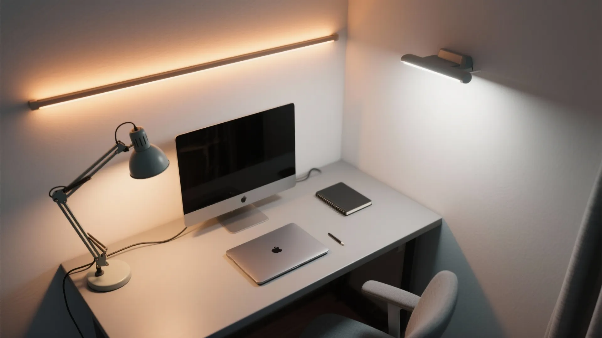 Layered lighting that protects your eyes