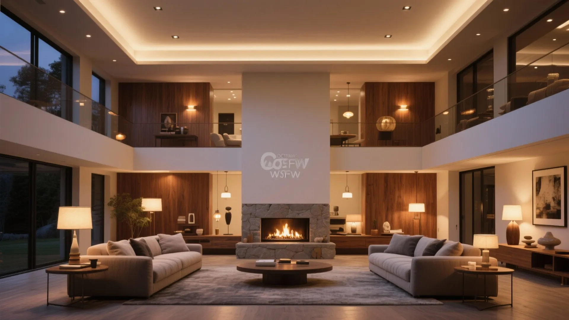 Layered Lighting and Smart Zoning for Grandeur