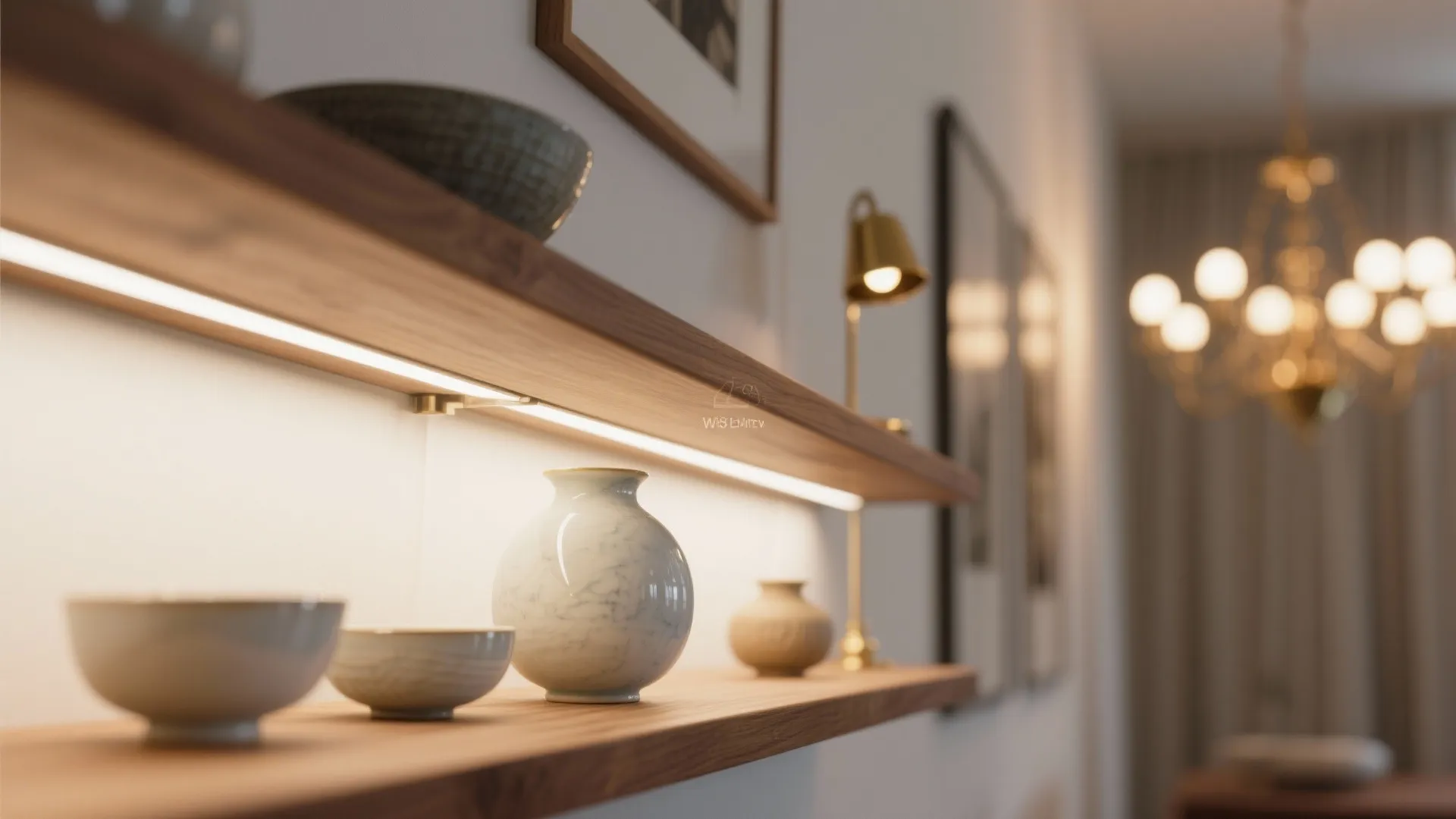 Layered Lighting for Dining Displays