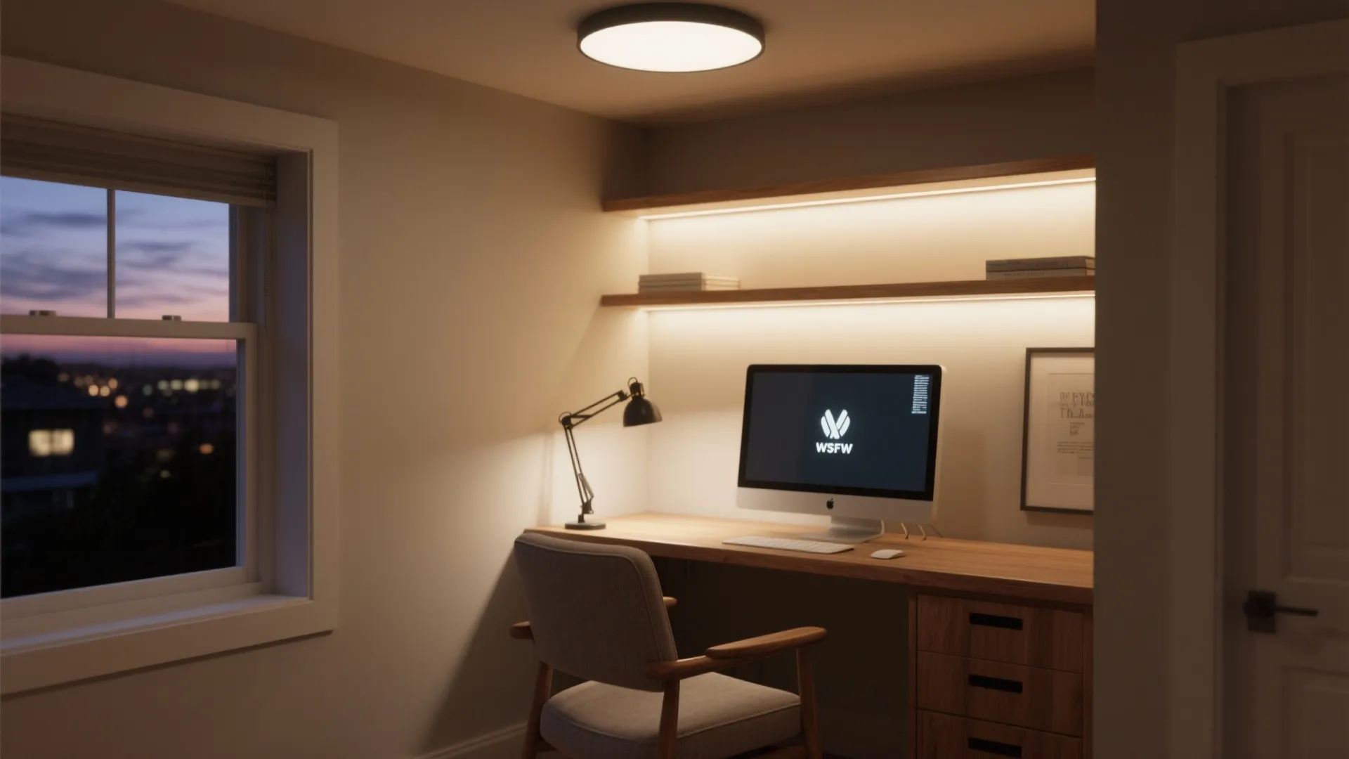 Layered Lighting for Focus, Comfort, and Zoom Calls