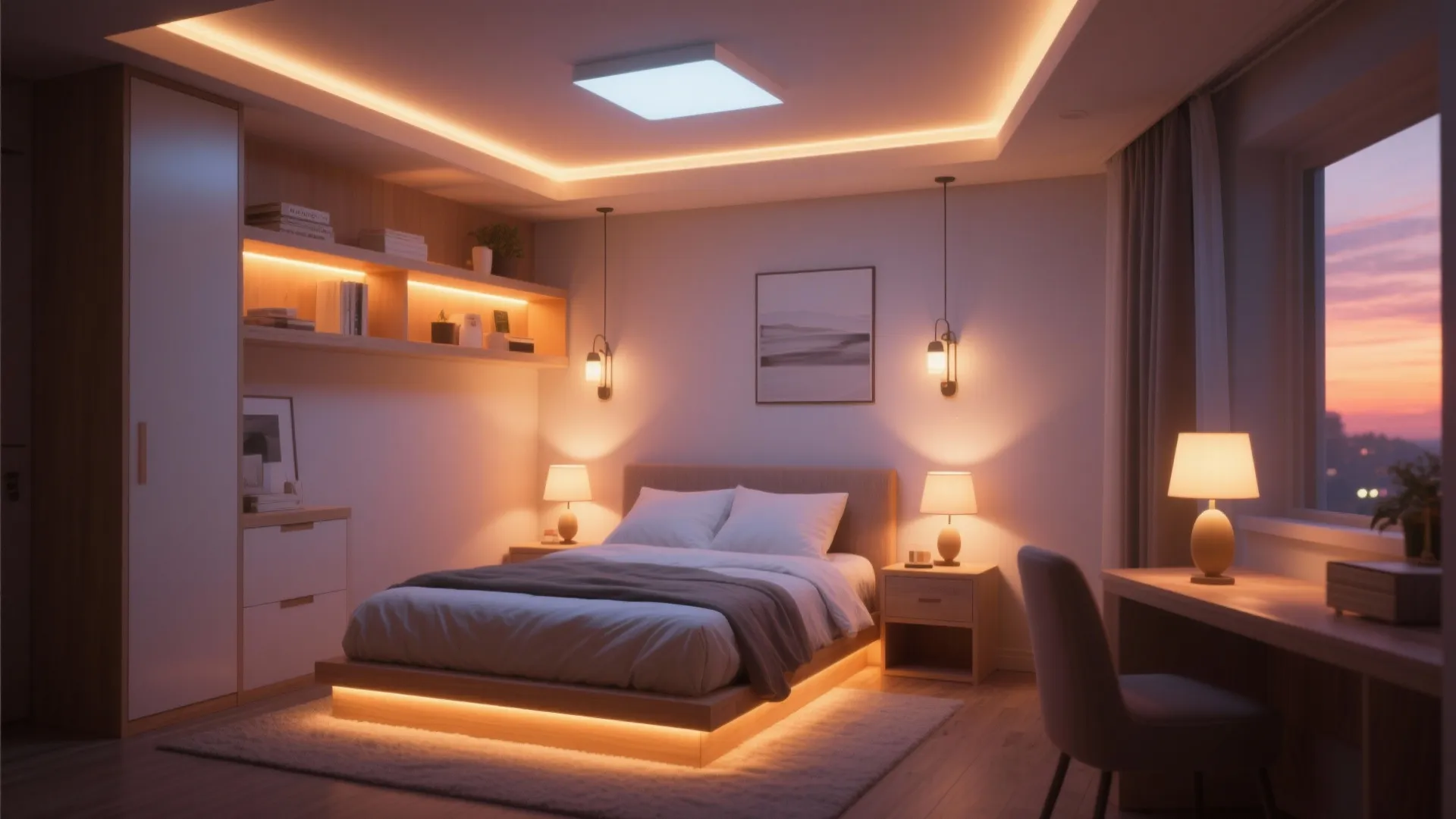 5. Light layering strategy